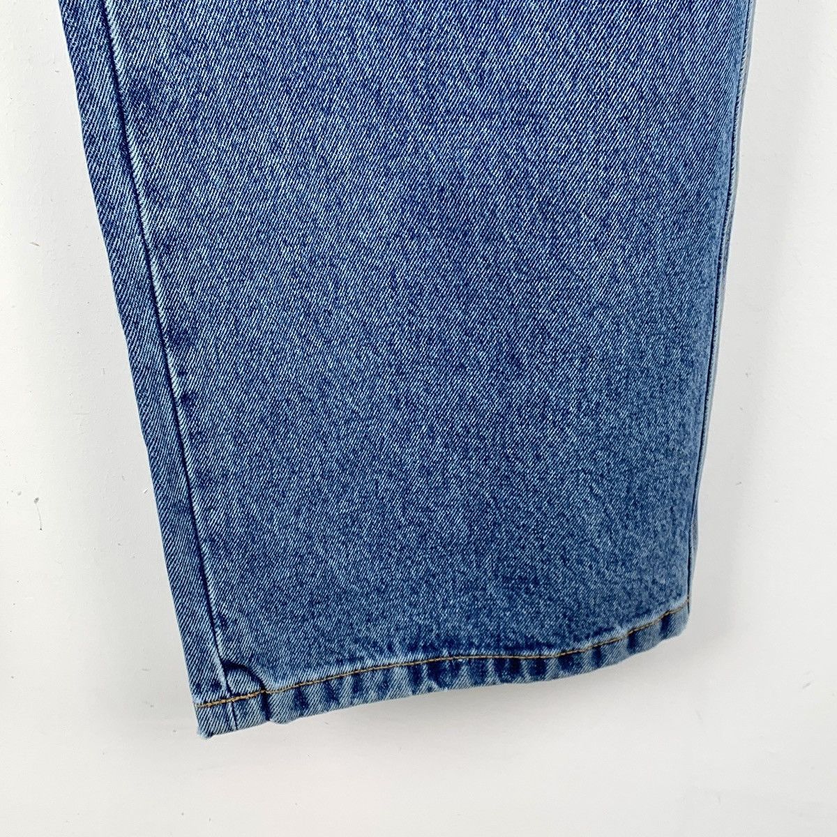 Loewe Loewe Blue Logo Embroidered Cotton Denim Trousers K26WX Size 30" / US 8 / IT 44 - 5 Thumbnail