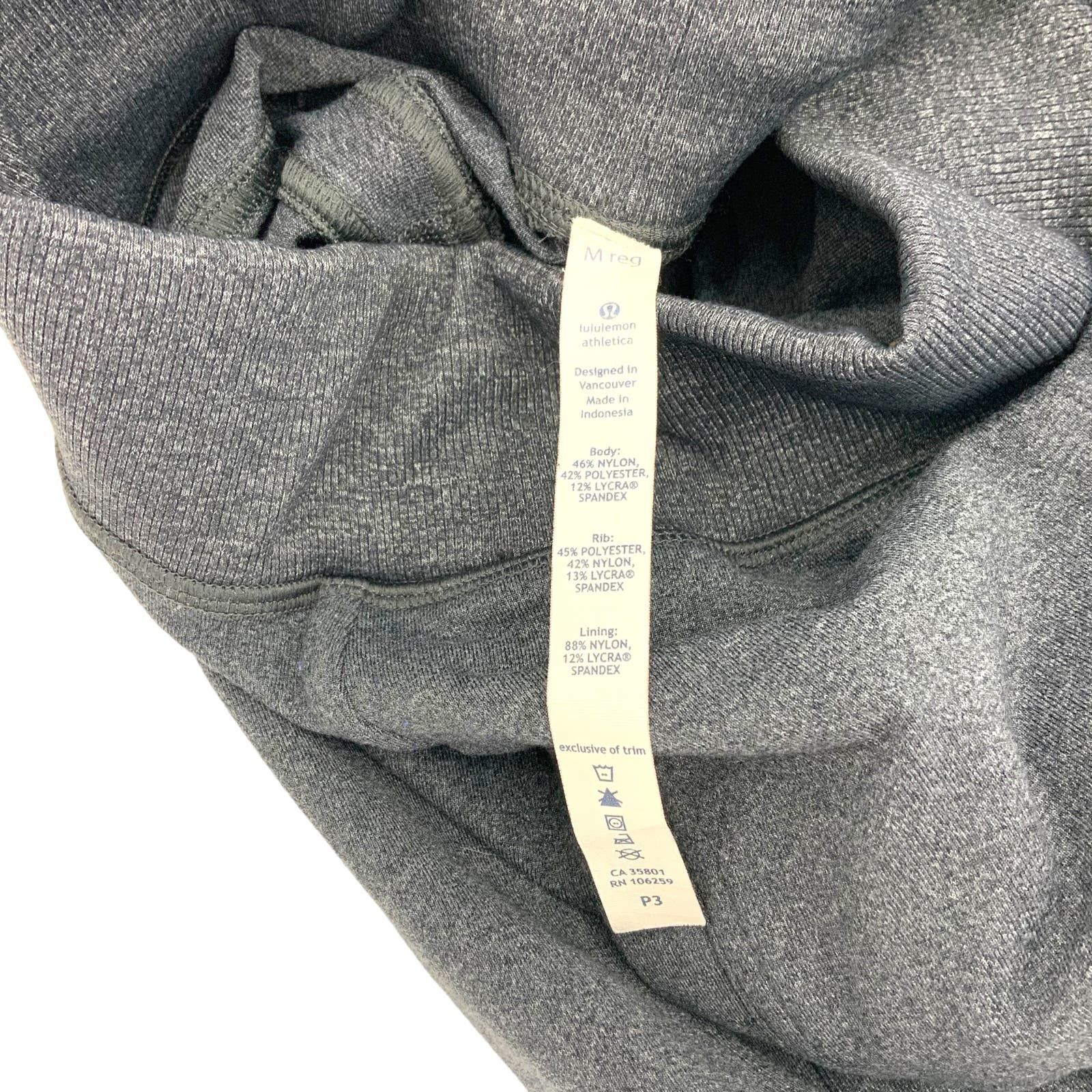 Lululemon Lululemon Men's Smash Pant Sweat Pant Charcoal Gray Medium Size US 30 / EU 46 - 4 Thumbnail