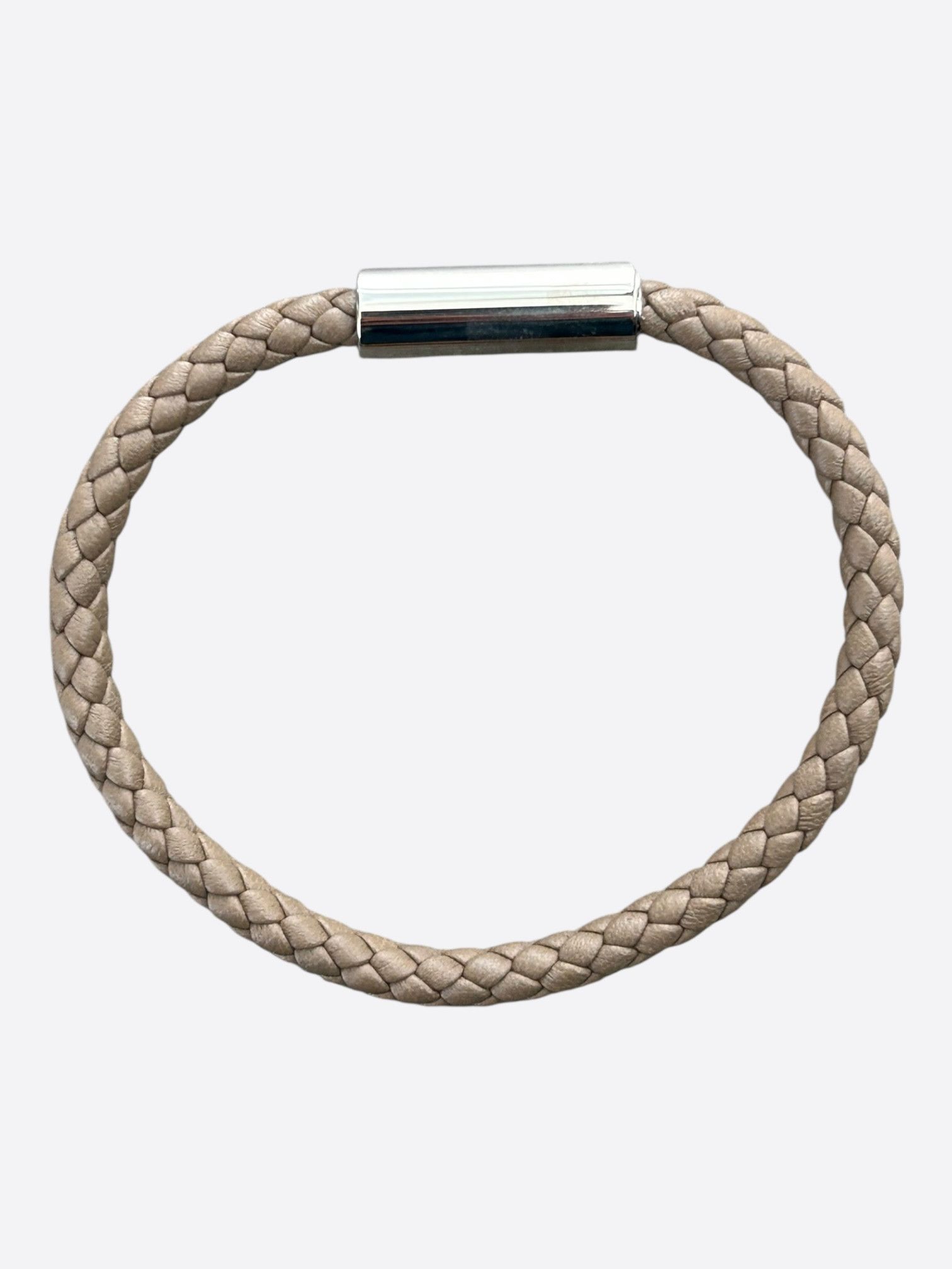 Hermes Hermes Brown Swift & Palladium Hardware Goliath Bracelet Size ONE SIZE - 2 Thumbnail
