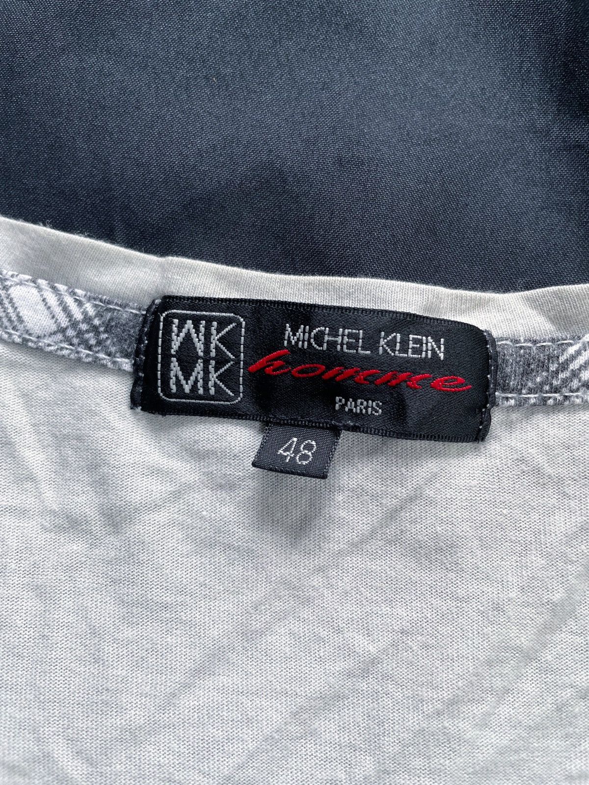 Japanese Brand JAPANESE MICHEL KLEIN DOUBLE LAYER TEE Size US M / EU 48-50 / 2 - 7 Thumbnail