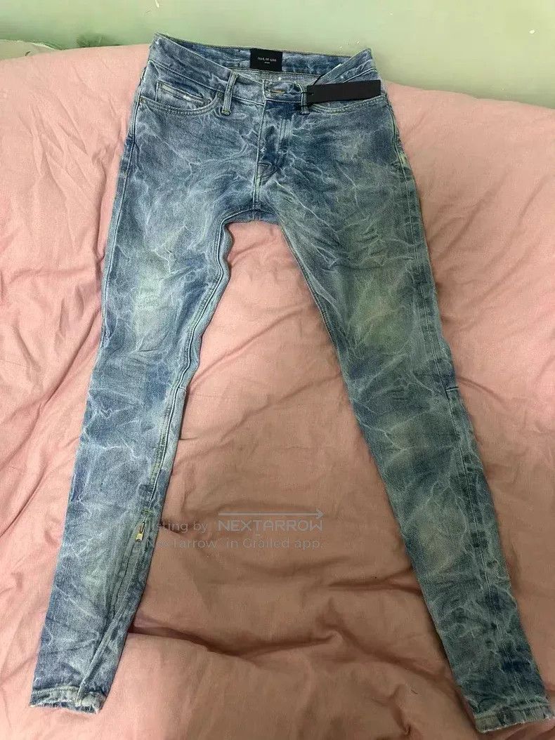 Fear of God Fear Of God Inspired Selvedge Indigo Zipper Denim With