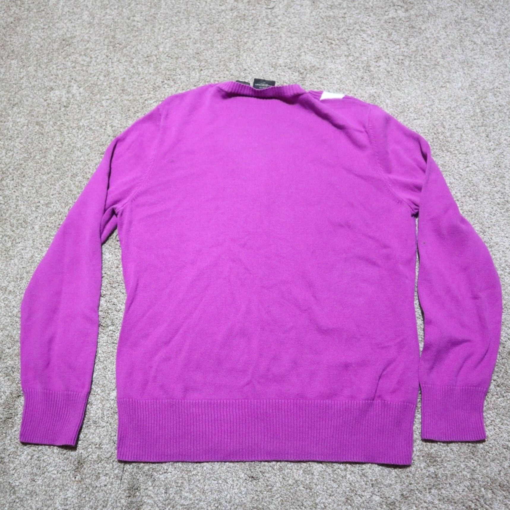 Vintage B. Moss Sweater Pullover Women's Purple V-Neck Casual Long Sleeve M Size M / US 6-8 / IT 42-44 - 8 Thumbnail