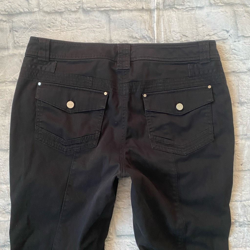 White House Black Market White House black market Noir women 8 crop pants w/zipper ba Size 30" / US 8 / IT 44 - 9 Thumbnail