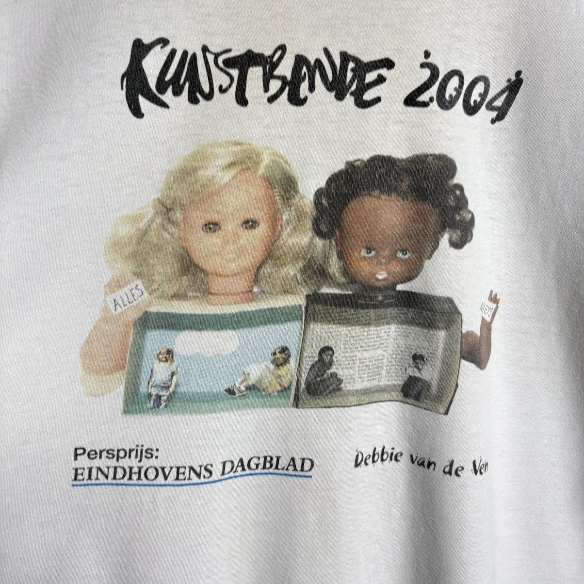 Vintage Vintage Kunstbande Dolls Graphic Tee / T-Shirt Size US XL / EU 56 / 4 - 2 Thumbnail