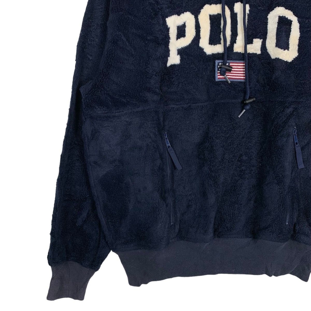 Polo Ralph Lauren Polo Sport RL USA Big Logo Pullover Fleece Hoodies #0018-C1 Size US M / EU 48-50 / 2 - 4 Thumbnail