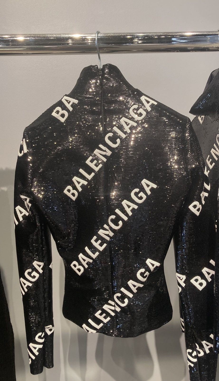 Balenciaga Balenciaga Sequin Top Multiple Sizes Available Size S / US 4 / IT 40 - 2 Thumbnail