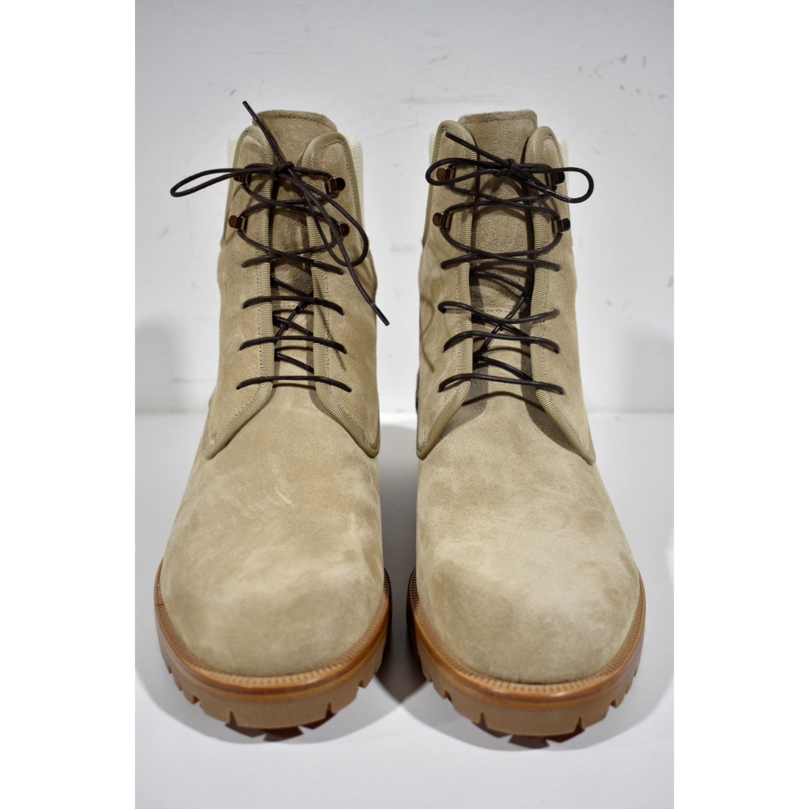 Christian Louboutin Christian Louboutin Suede Combat Lace Up Boot 44.5 11.5 Size US 11.5 / EU 44-45 - 5 Thumbnail