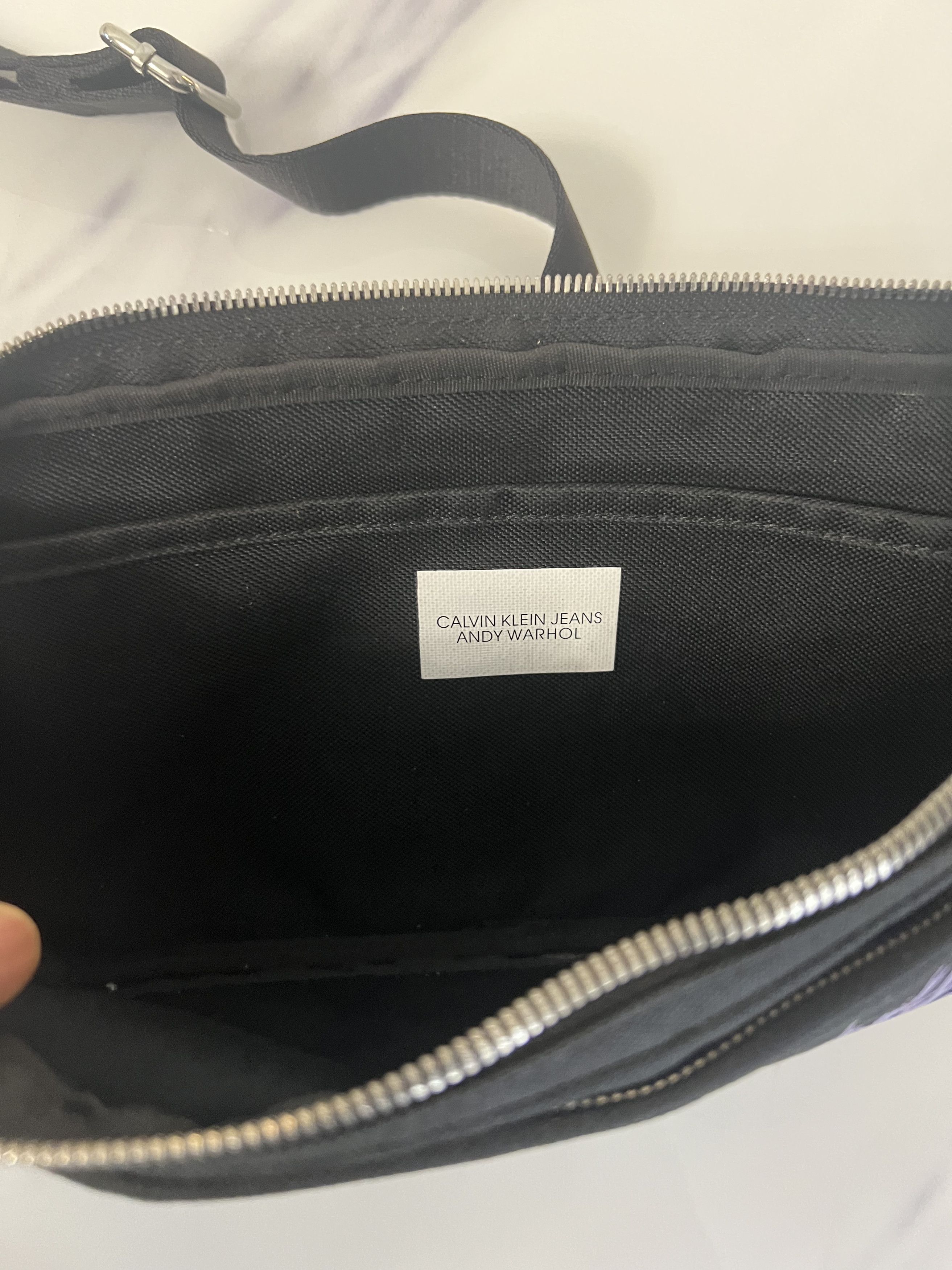 Calvin Klein 205W39NYC 205W39NYC Andy Warhol Messenger Crossbody Bag Size ONE SIZE - 6 Thumbnail
