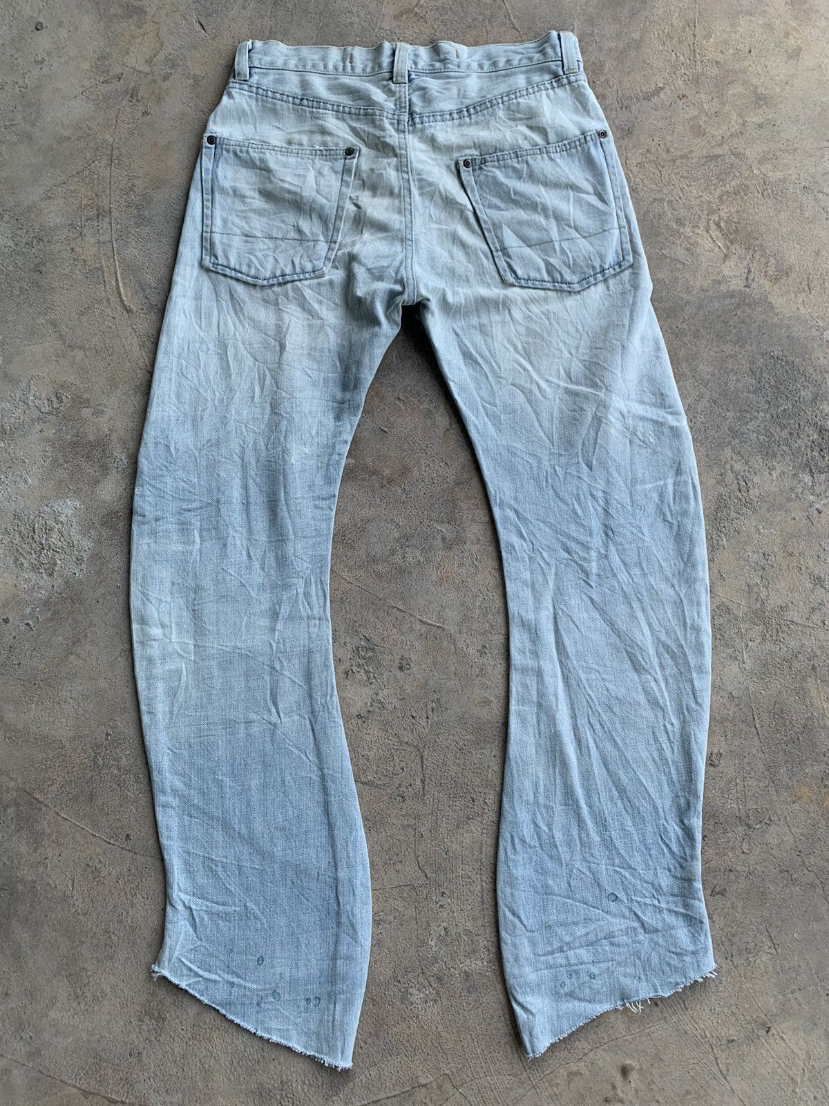 02DERIV. × Japanese Brand O2DERIV. japanese Brand Distressed Denim Size US 30 / EU 46 - 2 Thumbnail