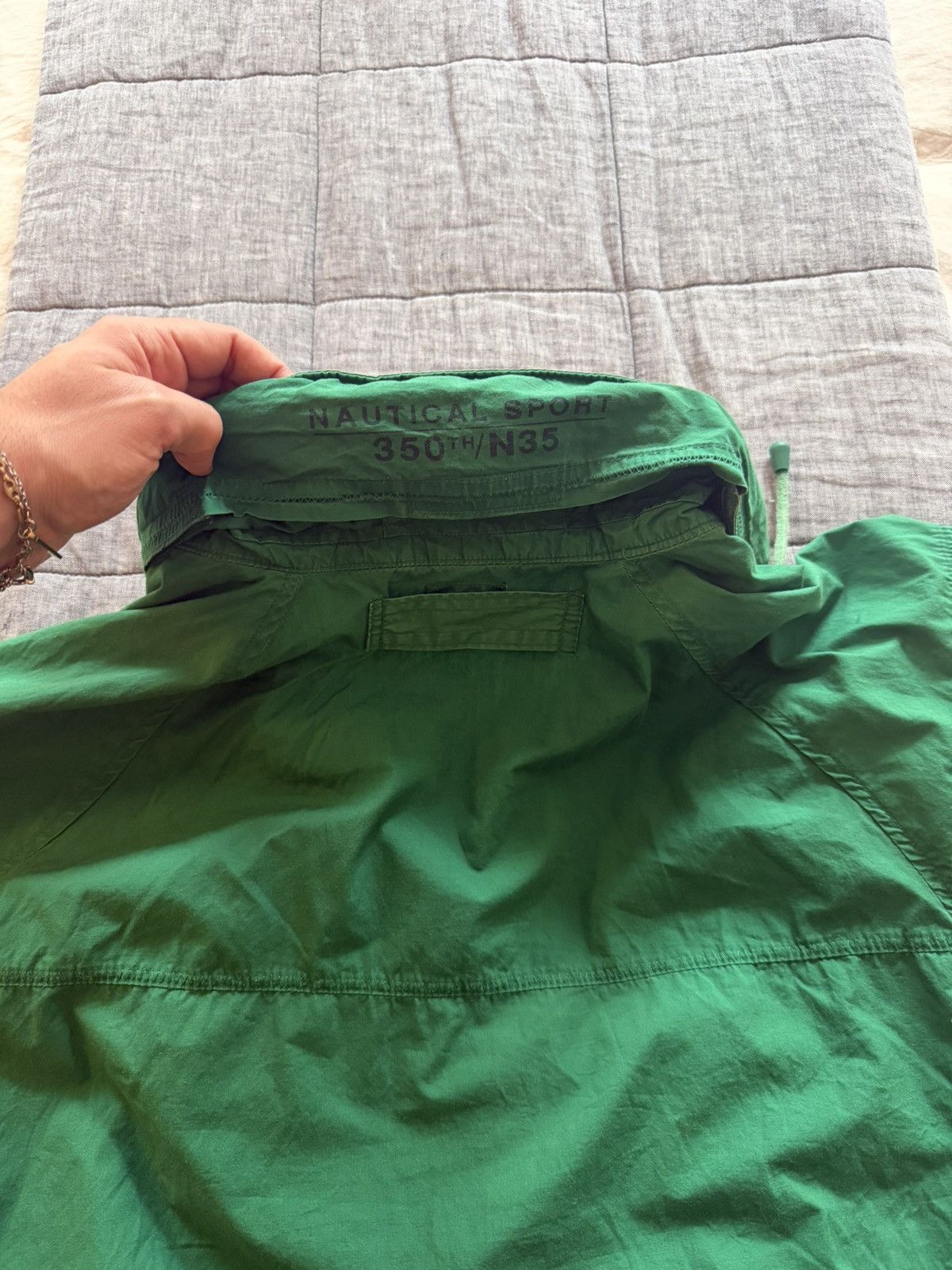 Gap Vintage GAP Men’s Medium Green Pullover 90s Style Size US M / EU 48-50 / 2 - 7 Thumbnail