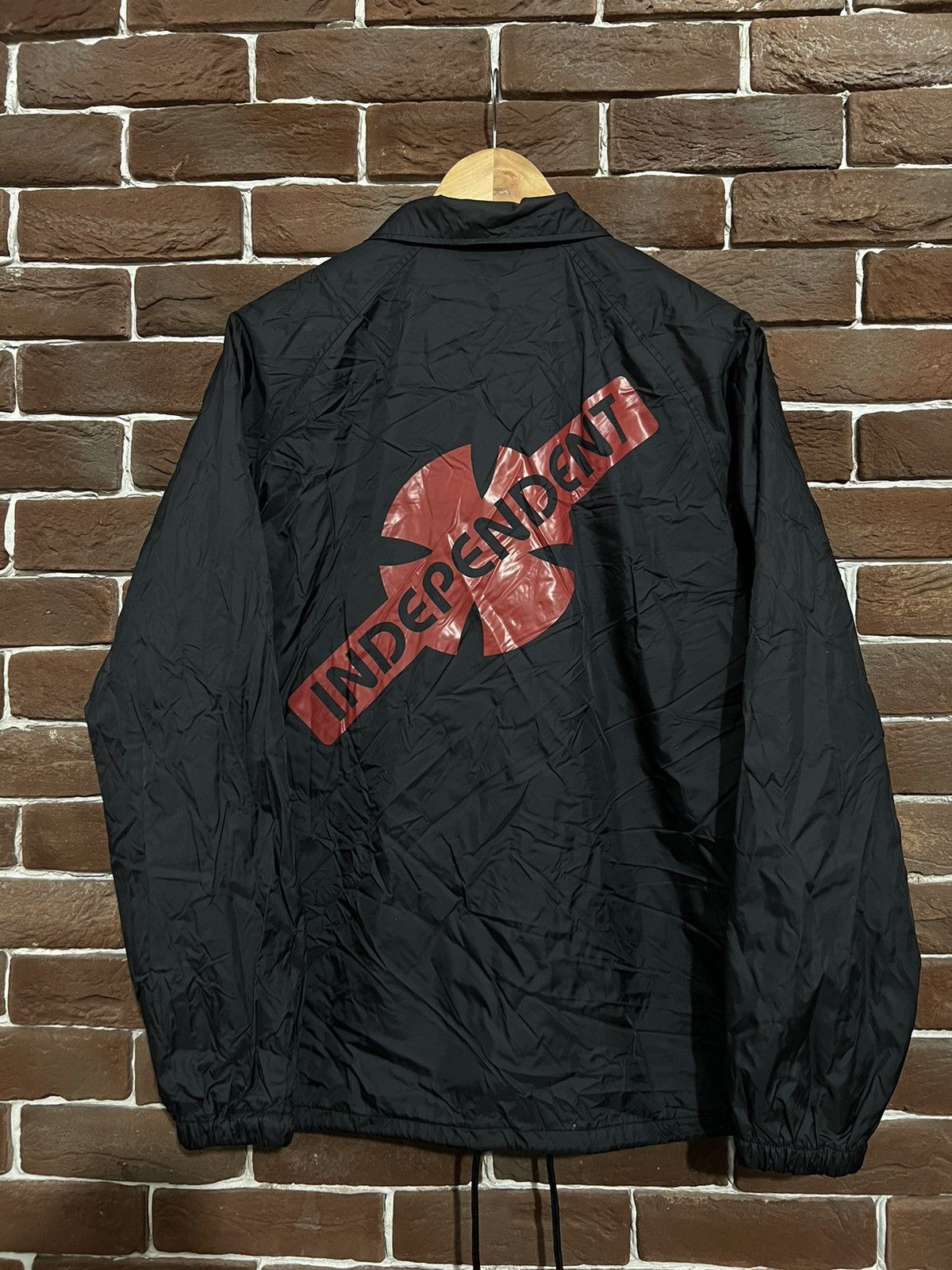 Independent Truck Co. Vintage Y2k Independent Skate Jacket Classic Logo Streetwear Size US M / EU 48-50 / 2 - 2 Thumbnail