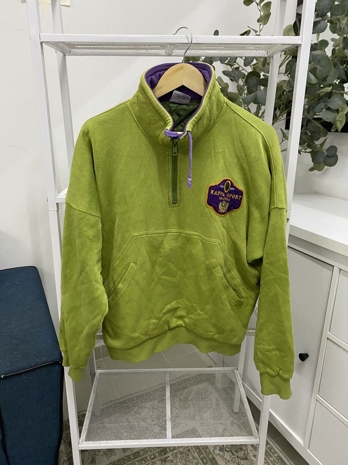 Japanese Brand × Vintage Rare Vintage Halfzipper Kappa Size US XXL / EU 58 / 5 - 1 Thumbnail