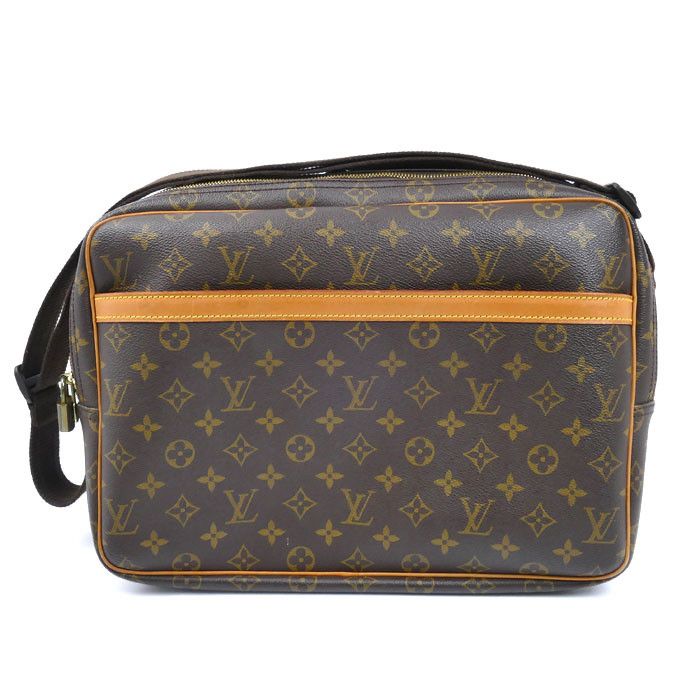 Louis Vuitton Louis Vuitton Louis Vuitton Reporter GM Monogram Shoulder Bag Textile Shoulder Bag M45252 DUTY FREE for USA Size ONE SIZE - 1 Thumbnail