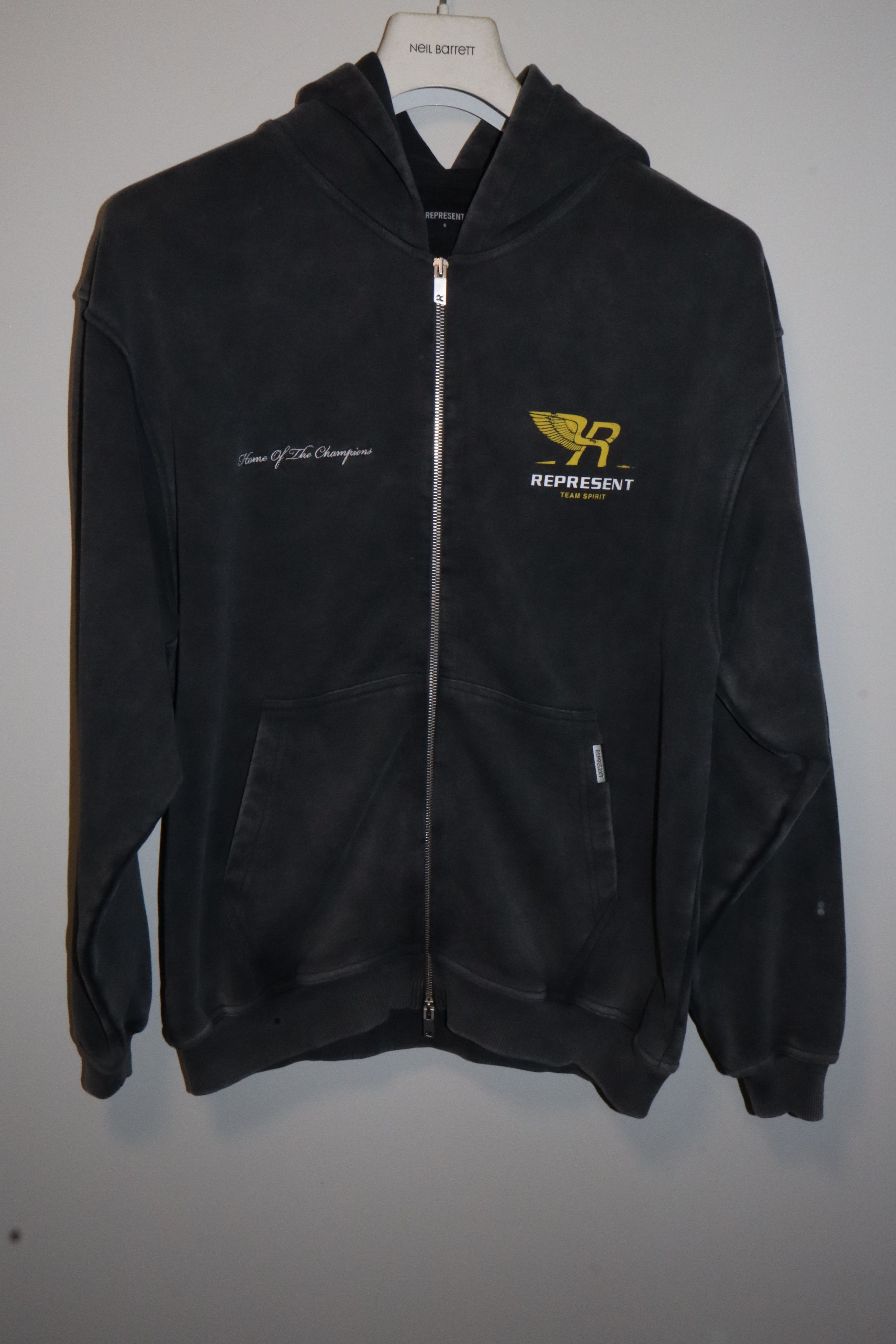 Team spirit zip hoodie