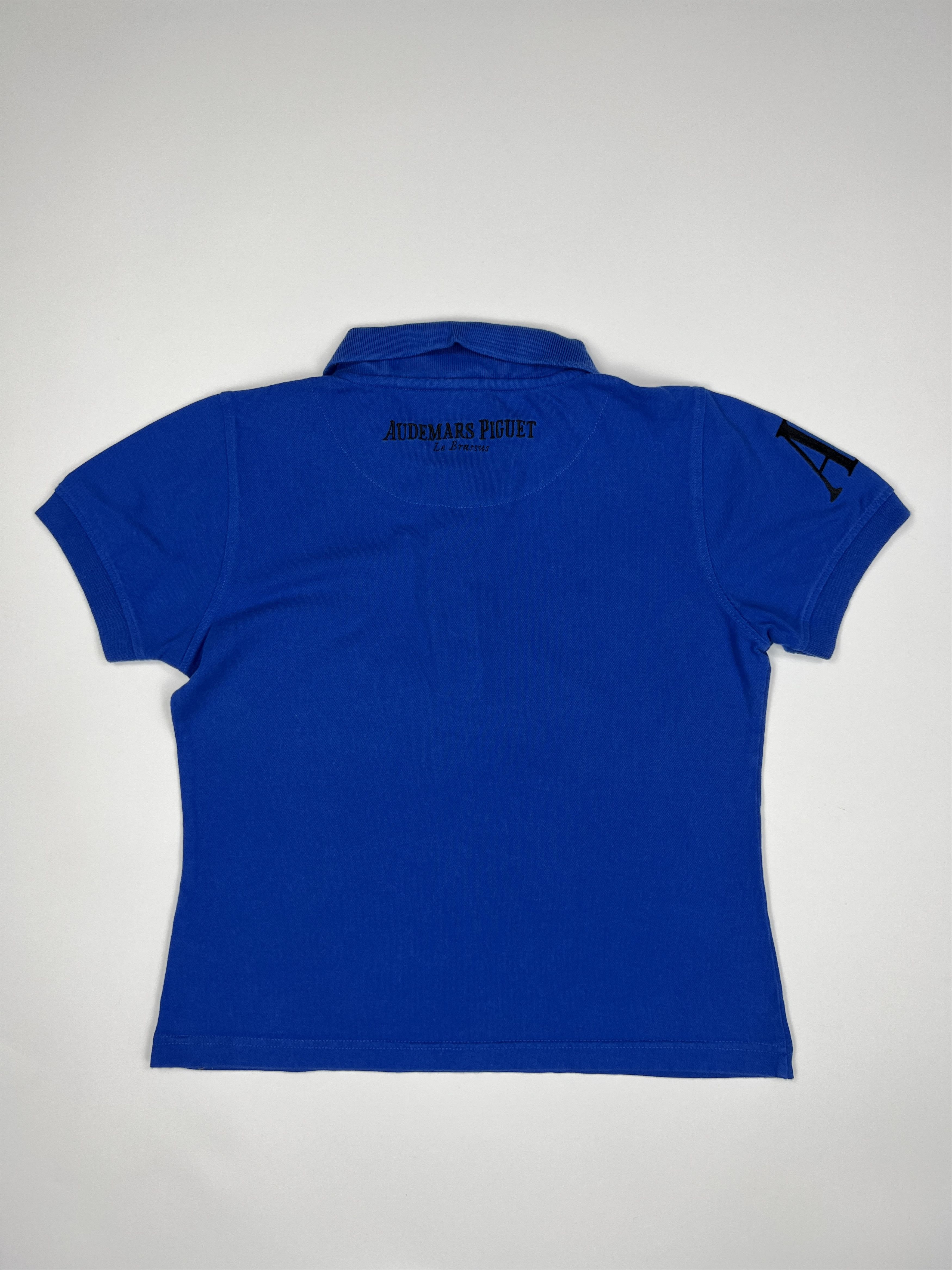 Audemars Piguet × Vintage Vintage Audemars Piguet Le Brassus Polo Logo Blue Size M / US 6-8 / IT 42-44 - 3 Thumbnail