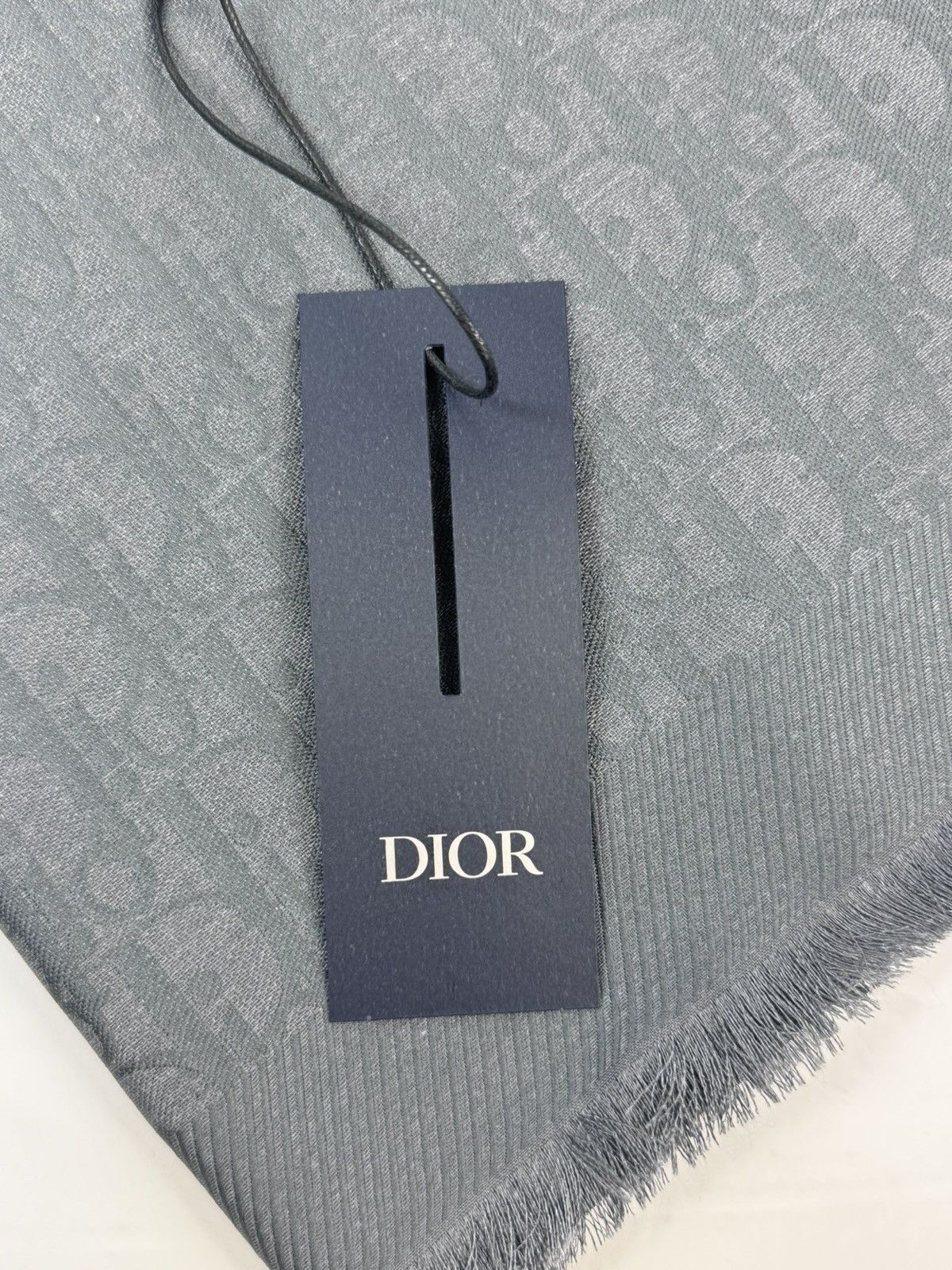 Dior DIOR OBLIQUE PRINT SCARF Size ONE SIZE - 6 Thumbnail