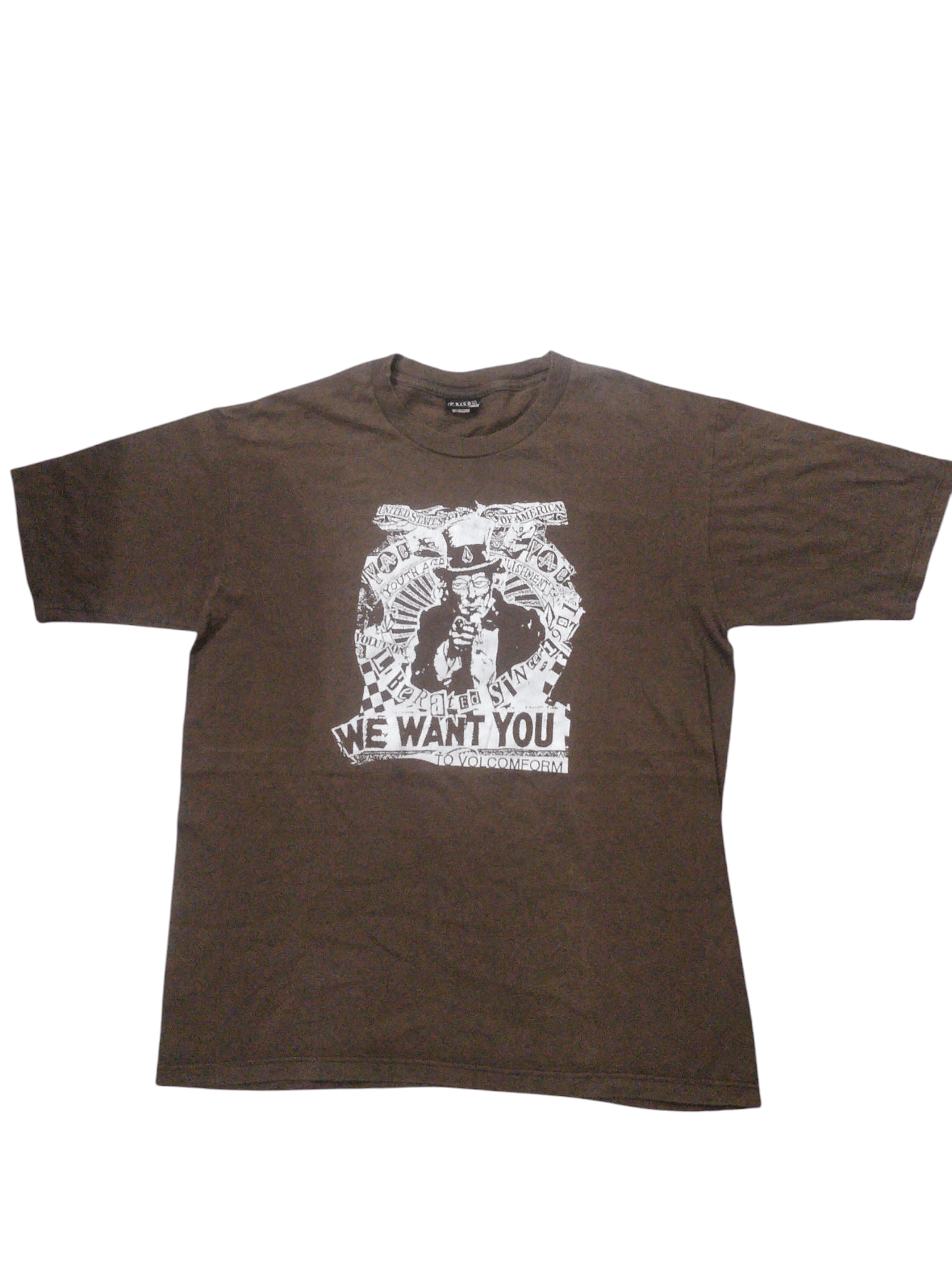 Vintage × Volcom Vtg Volcom Youth Against Embellishments Size US XL / EU 56 / 4 - 1 Thumbnail