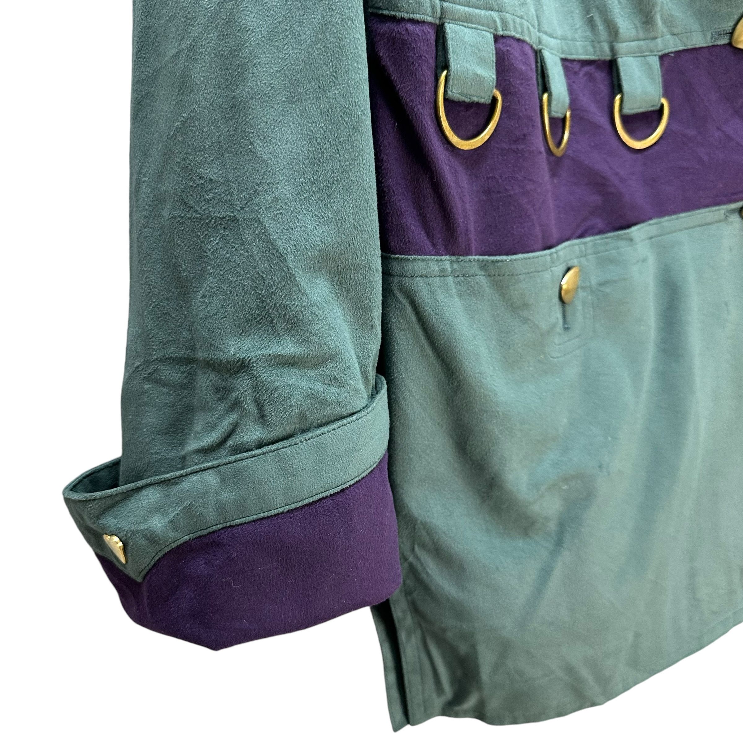 Japanese Brand FRANCA V. PAOLONI Made in Italy Nice Design Jacket #A51-1194 Size M / US 6-8 / IT 42-44 - 5 Thumbnail
