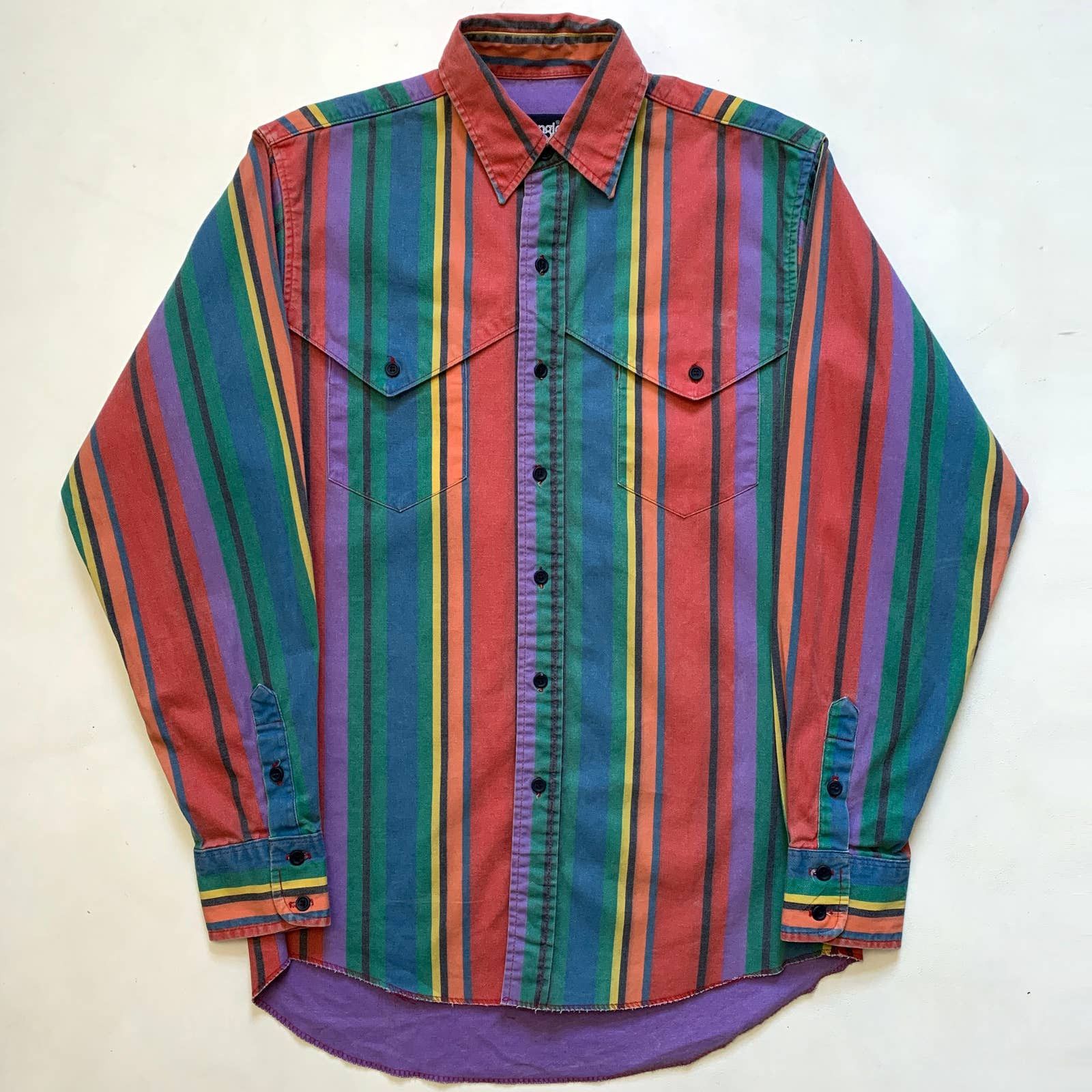 Wrangler 1990s Wrangler Brushpopper Western Shirt | Grailed