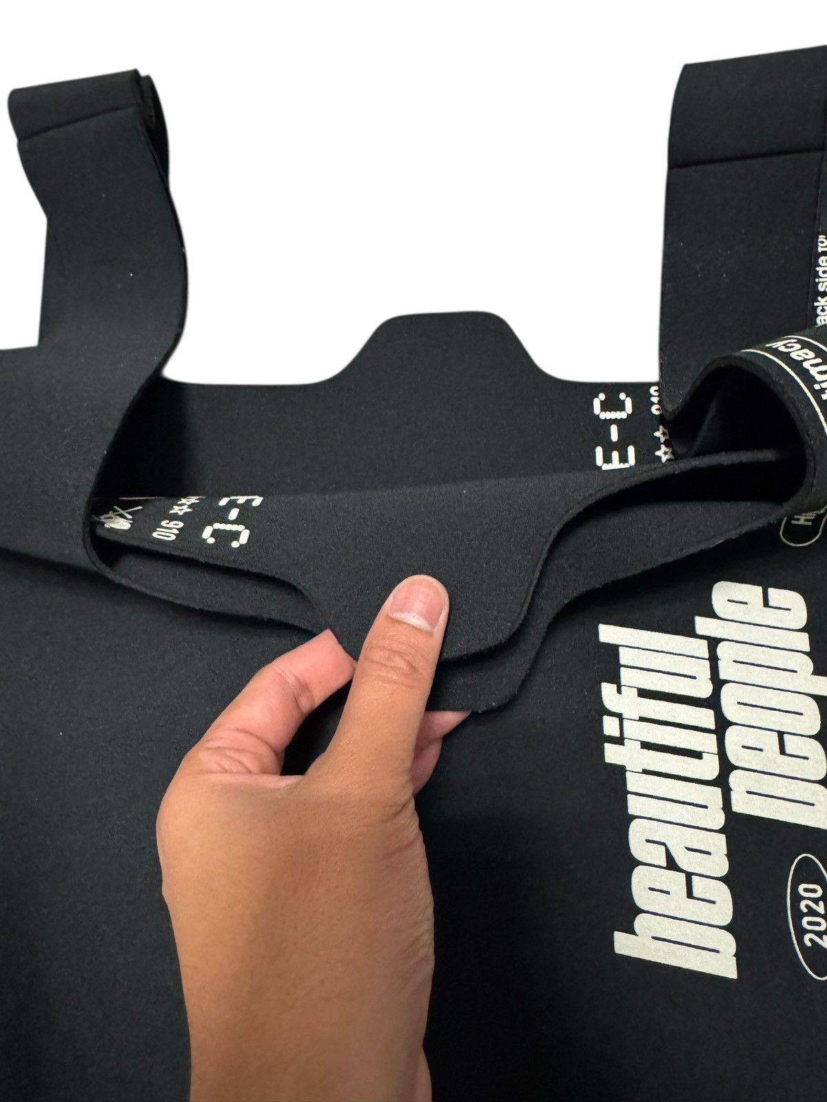 Japanese Brand BEAUTIFUL PEOPLE MULTIPLE LAYER TOTE WITH HIGH QUALITY BAG Size ONE SIZE - 4 Thumbnail