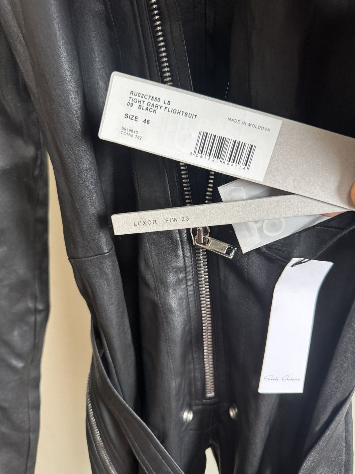 Rick Owens Rick owens FW23 TIGHT GARY FLIGHTSUIT Size US S / EU 44-46 / 1 - 5 Thumbnail