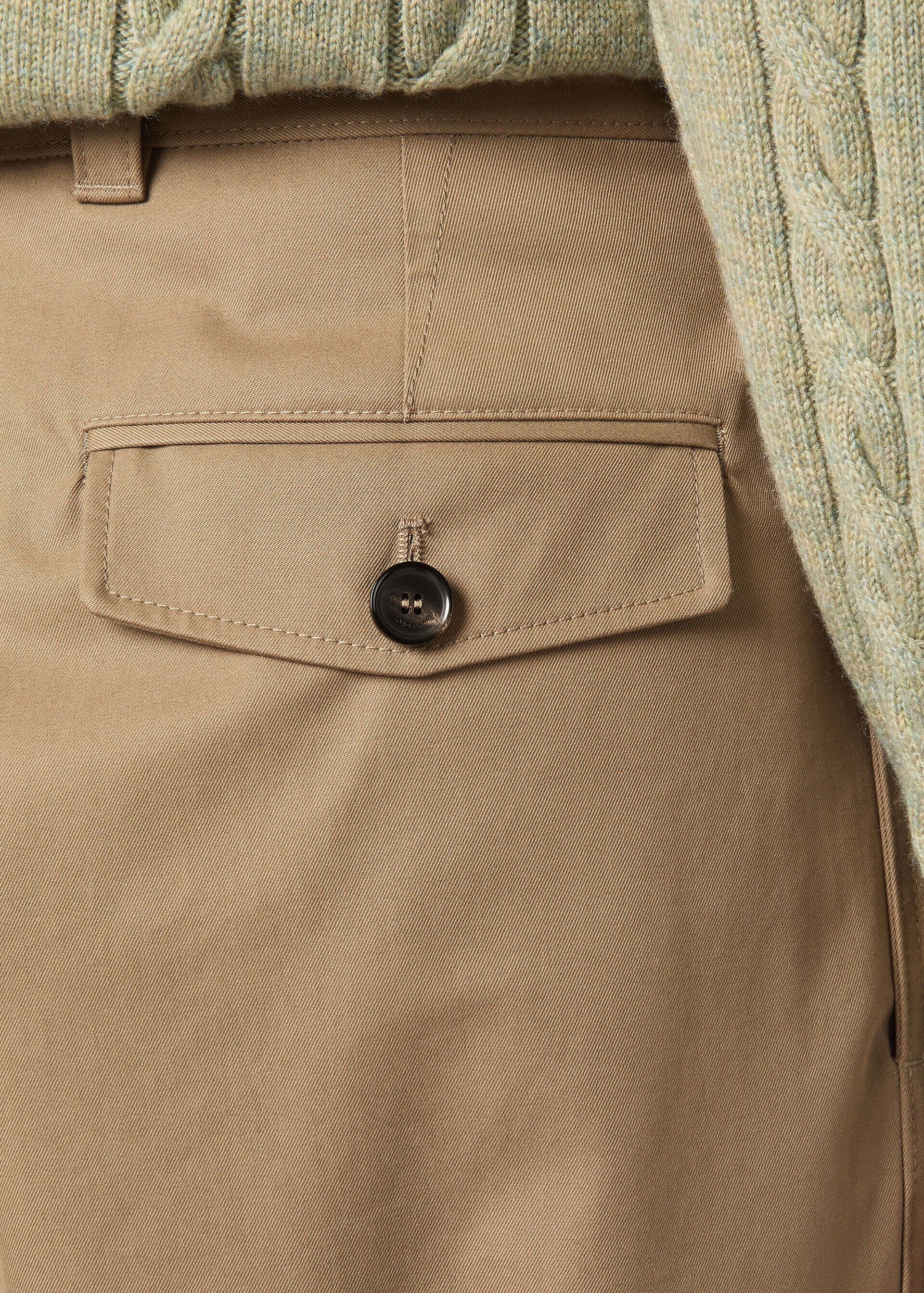 Loro Piana os11x0226 FAQ4349 Fuji Pant in Light Wenge Size US 36 / EU 52 - 3 Thumbnail