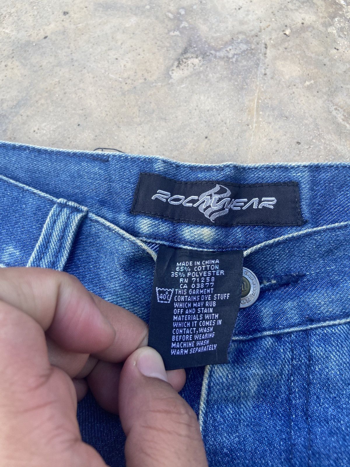 Rocawear RocaWear Baggy StyleDenim Pant Size US 33 - 8 Thumbnail