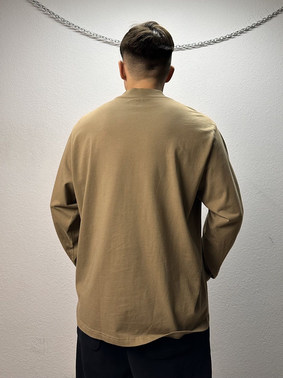Supreme Supreme Small Logo Brown Longsleeve Minimal Streetwear Size US M / EU 48-50 / 2 - 13 Thumbnail