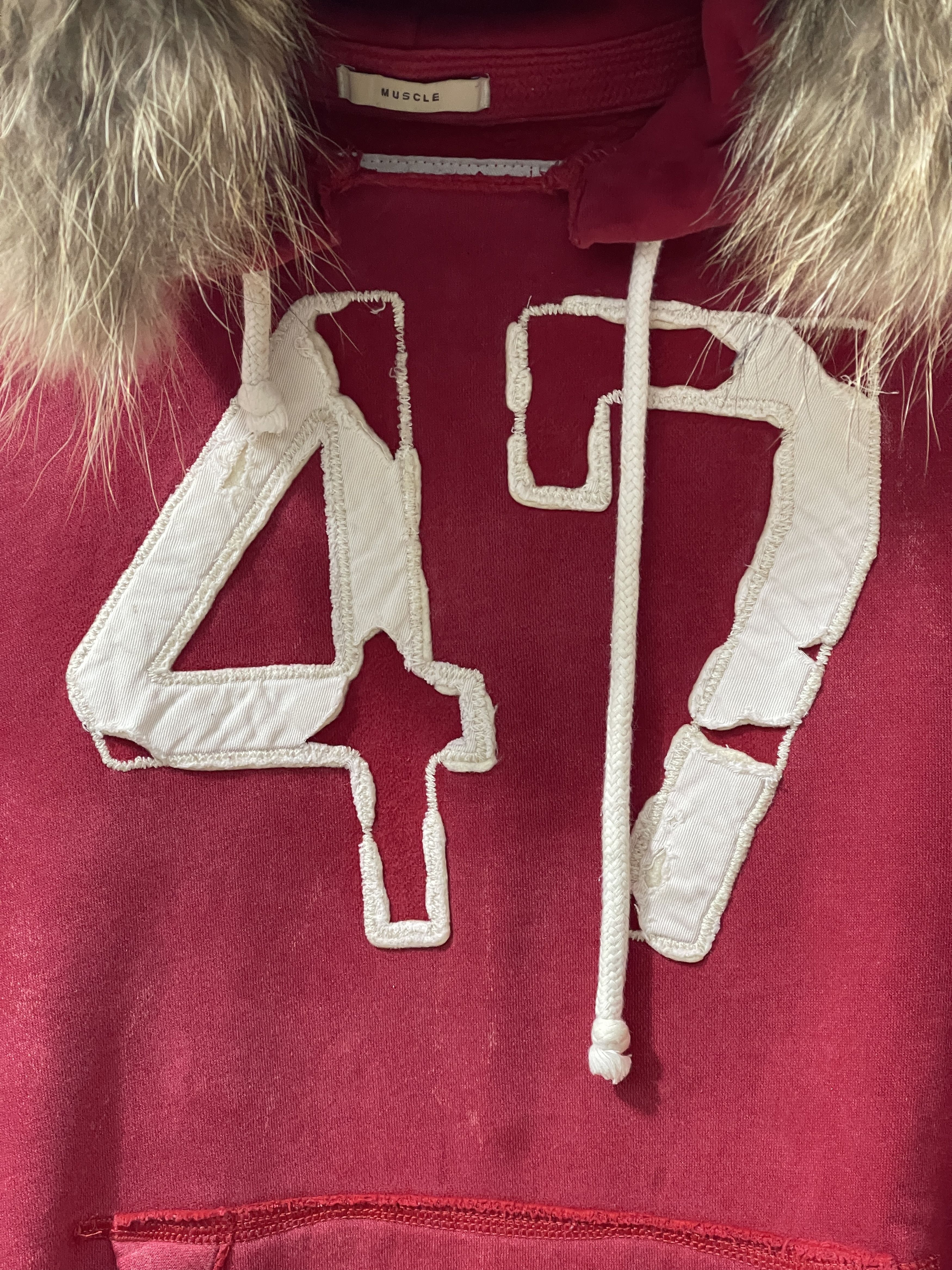 Abercrombie & Fitch Thrashed Abercrombie & Fitch Y2k Sun Fade Fur Opium Style Size US L / EU 52-54 / 3 - 4 Thumbnail