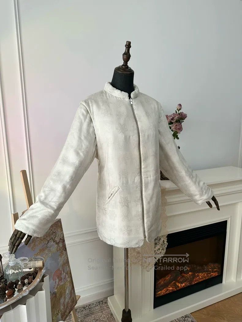 Hermes Hermes Detachable real silk double-sided coat, women's, tw Size M / US 6-8 / IT 42-44 - 5 Thumbnail