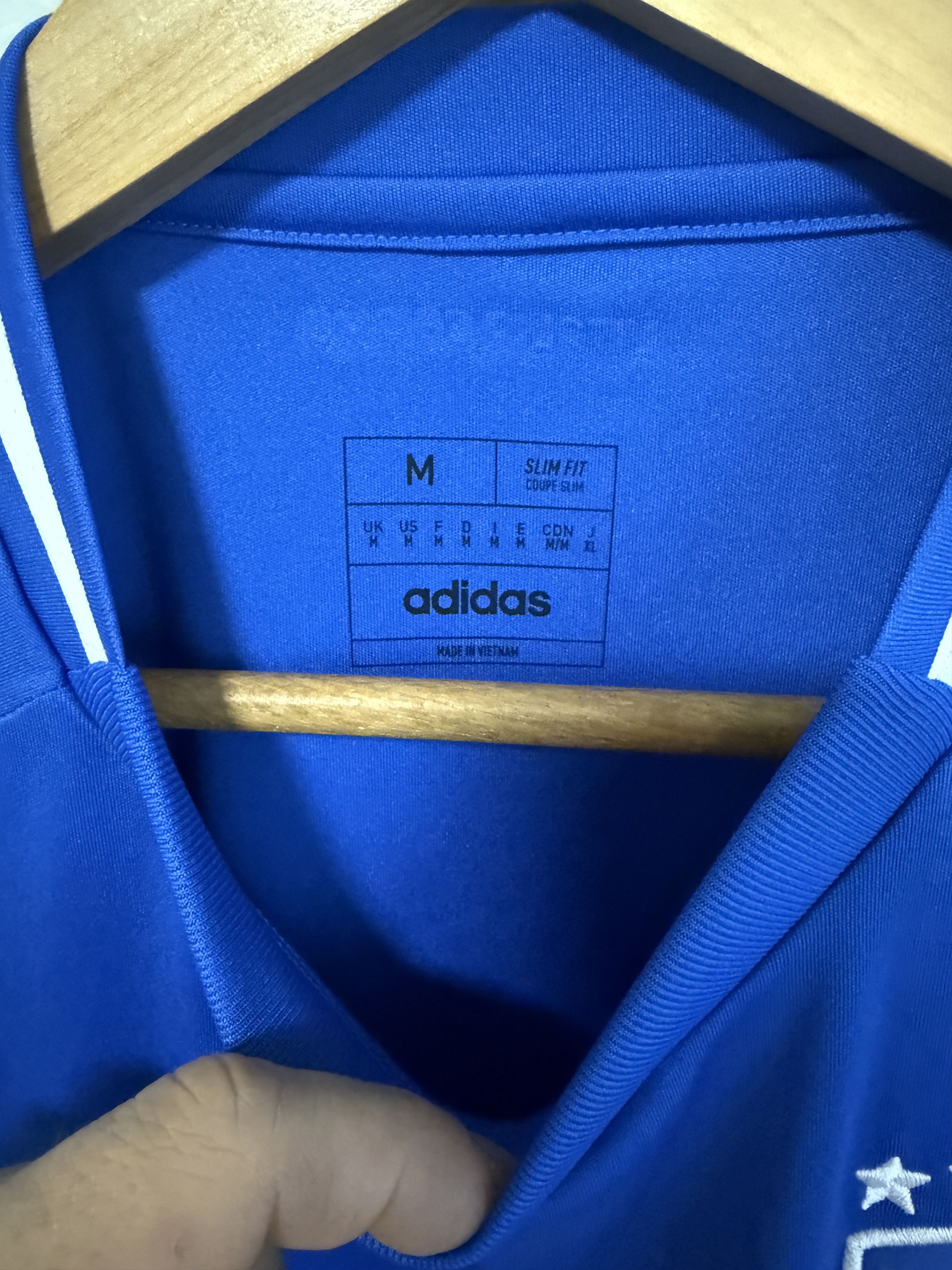 Adidas ITALY NATIONAL TEAM 2024 2025 HOME FOOTBALL SHIRT JERSEY Size US M / EU 48-50 / 2 - 5 Thumbnail