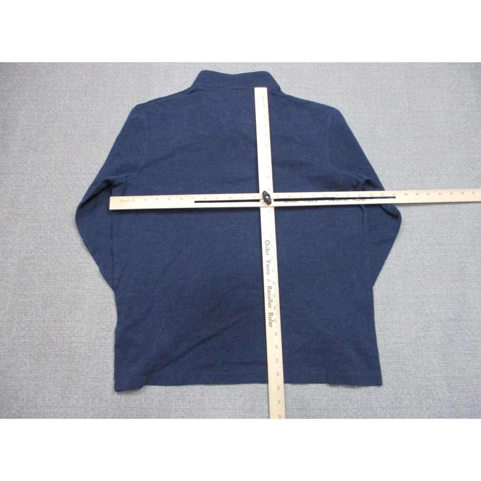Mizzen+Main Mizzen+Main Sweater Men L Blue Pullover Fleece 1/4 Zip Zip Lightweight Casual Preppy Outdoor 90s (adjusted) Size US L / EU 52-54 / 3 - 6 Thumbnail