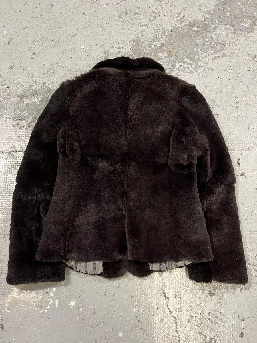 Emporio Armani AW2005 Emporio Armani Fur Brown Suit Jacket Size M / US 6-8 / IT 42-44 - 6 Thumbnail