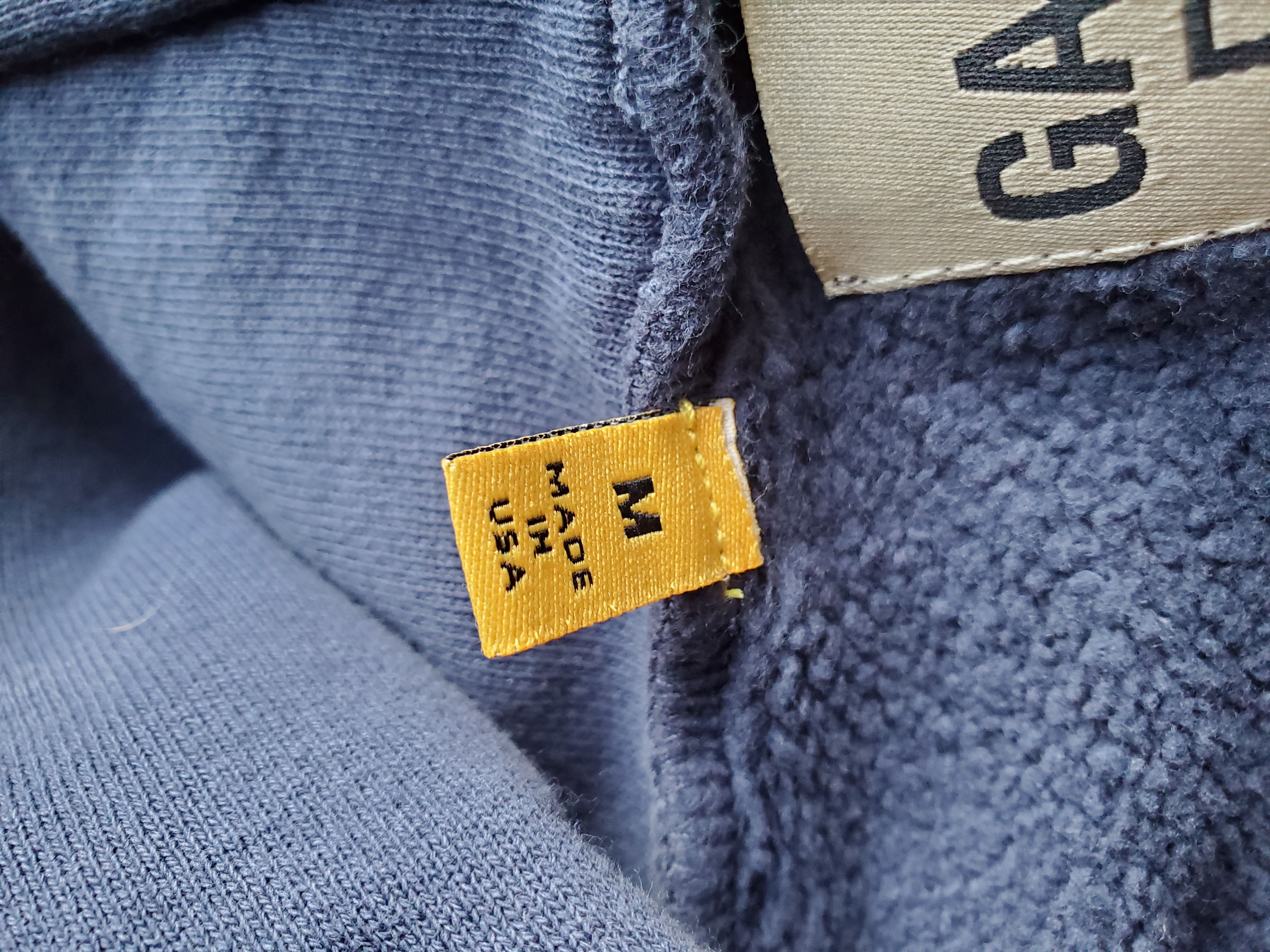 Gallery Dept. Gallery Dept. Sun Faded Zip Up Hoodie Navy Size US M / EU 48-50 / 2 - 8 Thumbnail