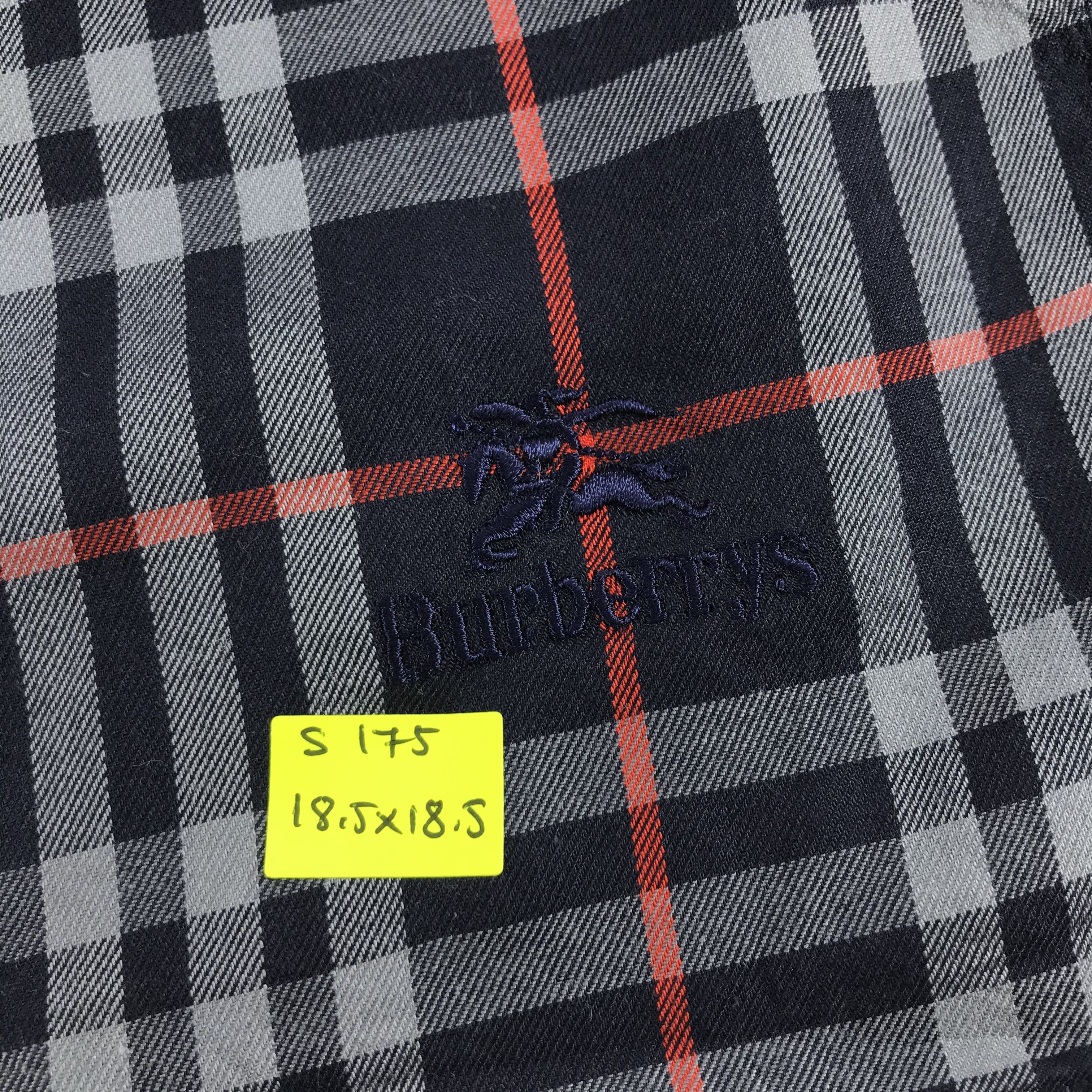 Burberry × Vintage Burberry Bandana / Handkerchief / Neckerchief - S175 Size ONE SIZE - 5 Thumbnail