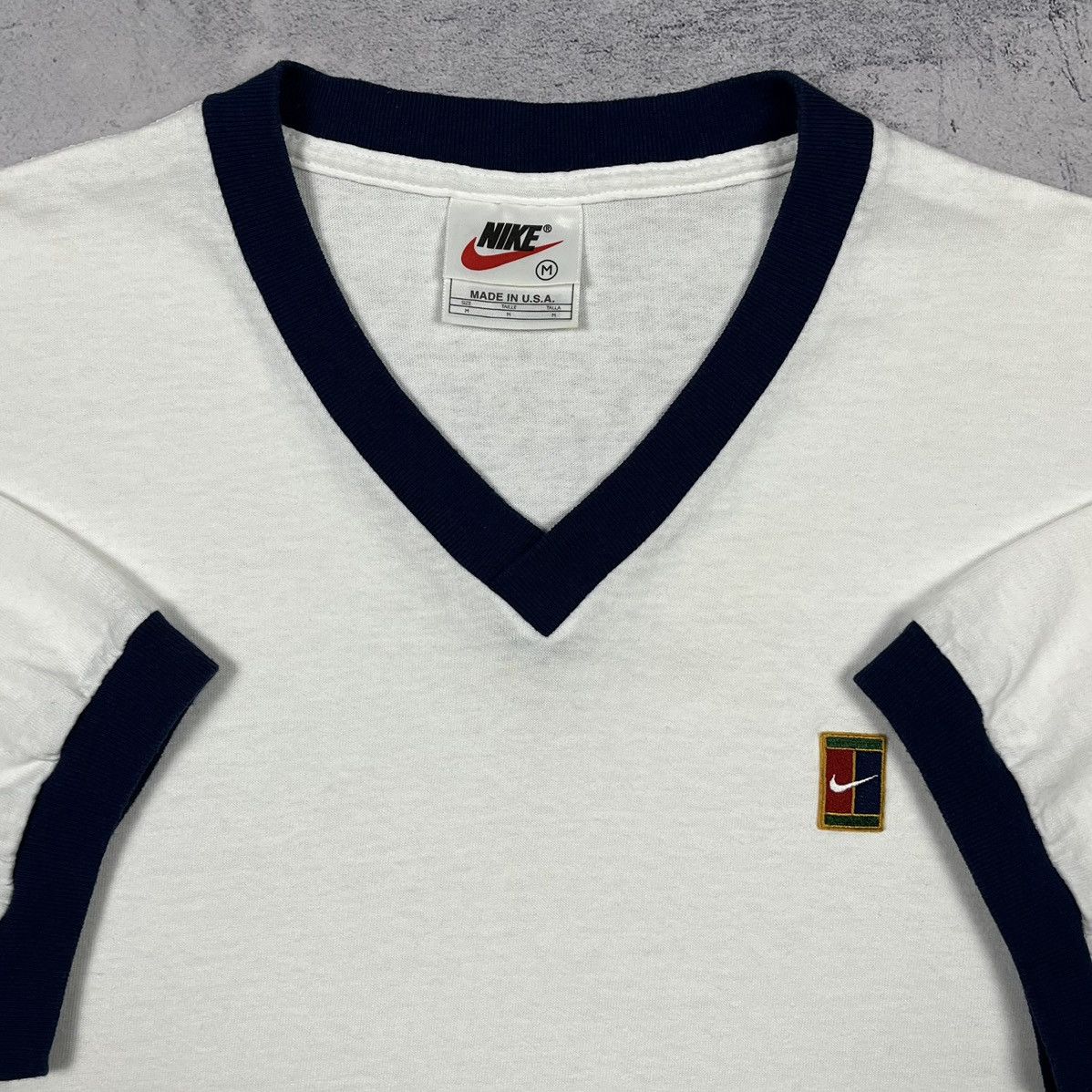 Nike Vintage Nike Challenge Court Classic Logo T Shirt 90’s Size US M / EU 48-50 / 2 - 10 Thumbnail