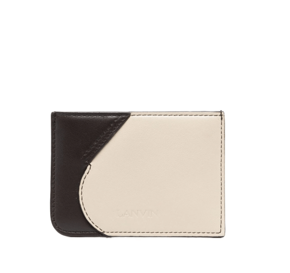 Lanvin BNWT AW23 LANVIN TWO-TONE LEATHER CARDHOLDER Size ONE SIZE - 1 Thumbnail