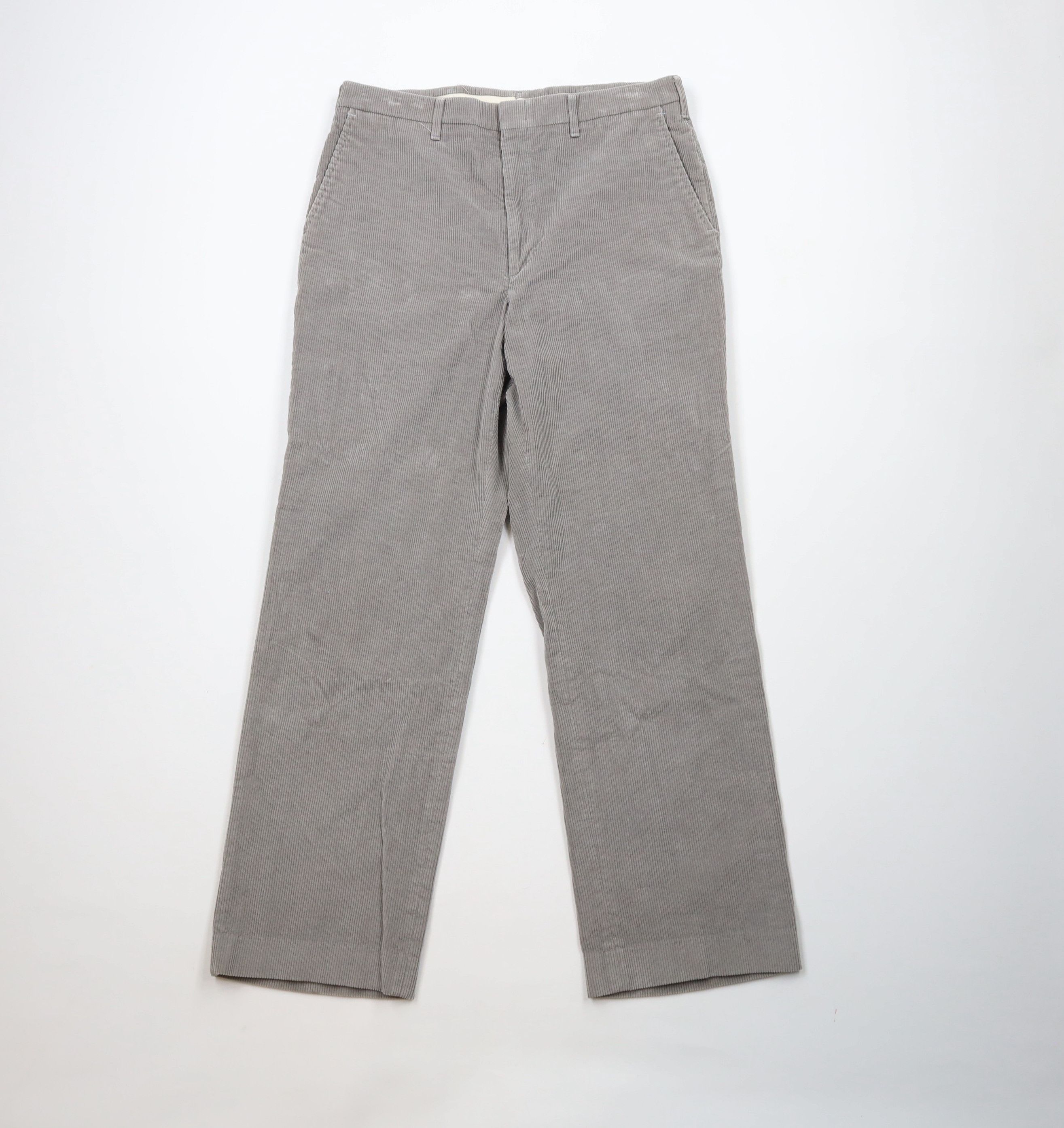 Vintage Vintage 70s Streetwear Wide Leg Corduroy Chino Pants USA Size US 32 / EU 48 - 1 Thumbnail
