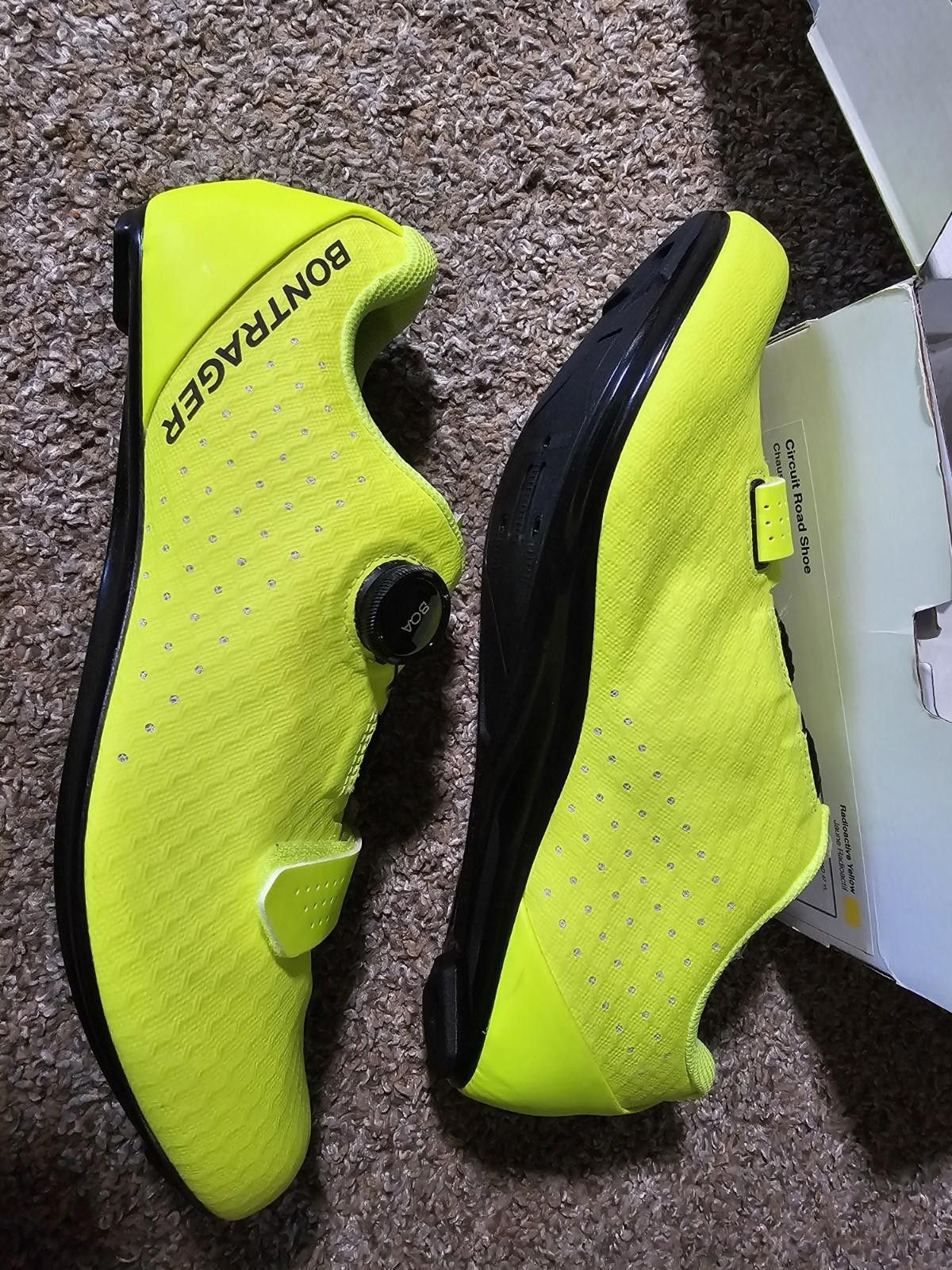 Designer Bontrager Mens Circuit Road Cycling Shoe US14 2 RIGHT SHOES Size ONE SIZE - 2 Thumbnail