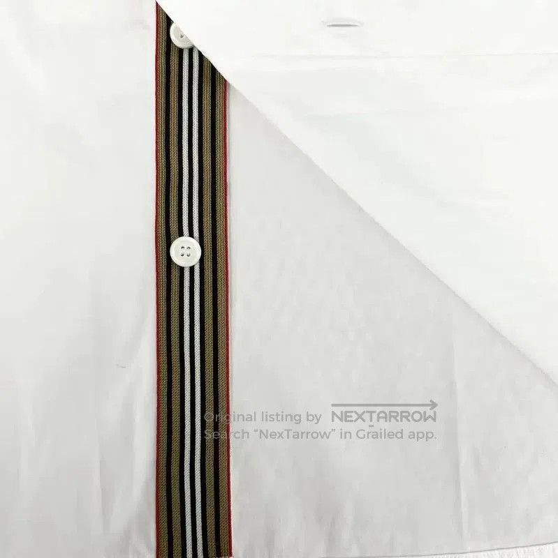 Burberry Burberry White Long Sleeve Shirt for Men. Size US S / EU 44-46 / 1 - 4 Thumbnail