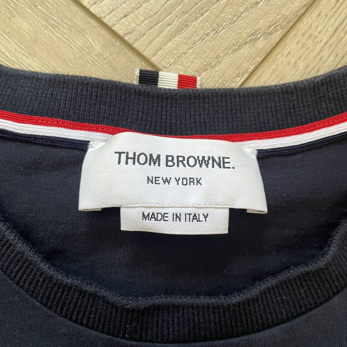 Thom Browne Thom Browne Baseball T Shirt Size US S / EU 44-46 / 1 - 4 Thumbnail