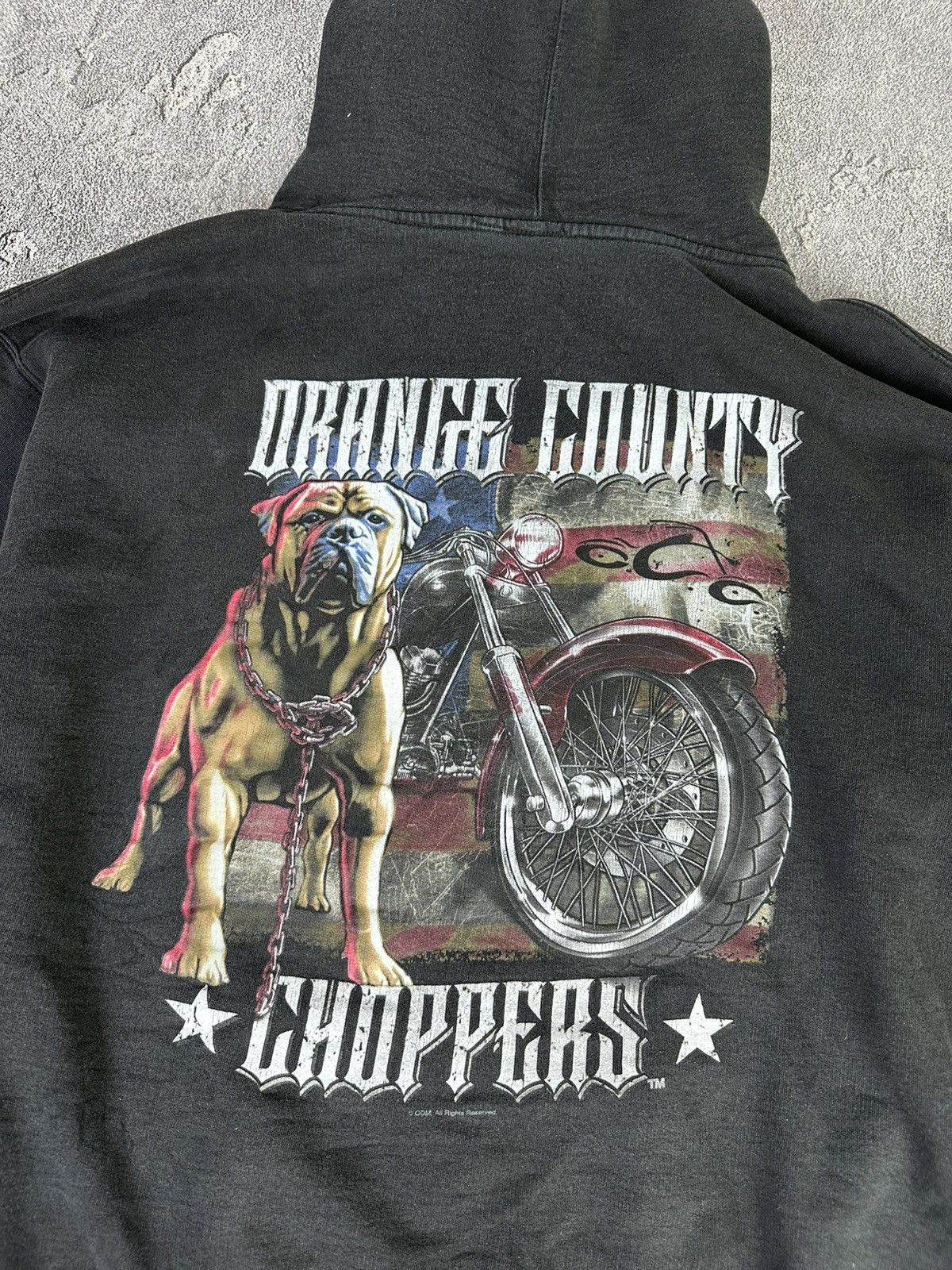 Vintage × West Coast Choppers Vintage Orange Country Choppers Hoodie Size US M / EU 48-50 / 2 - 9 Thumbnail