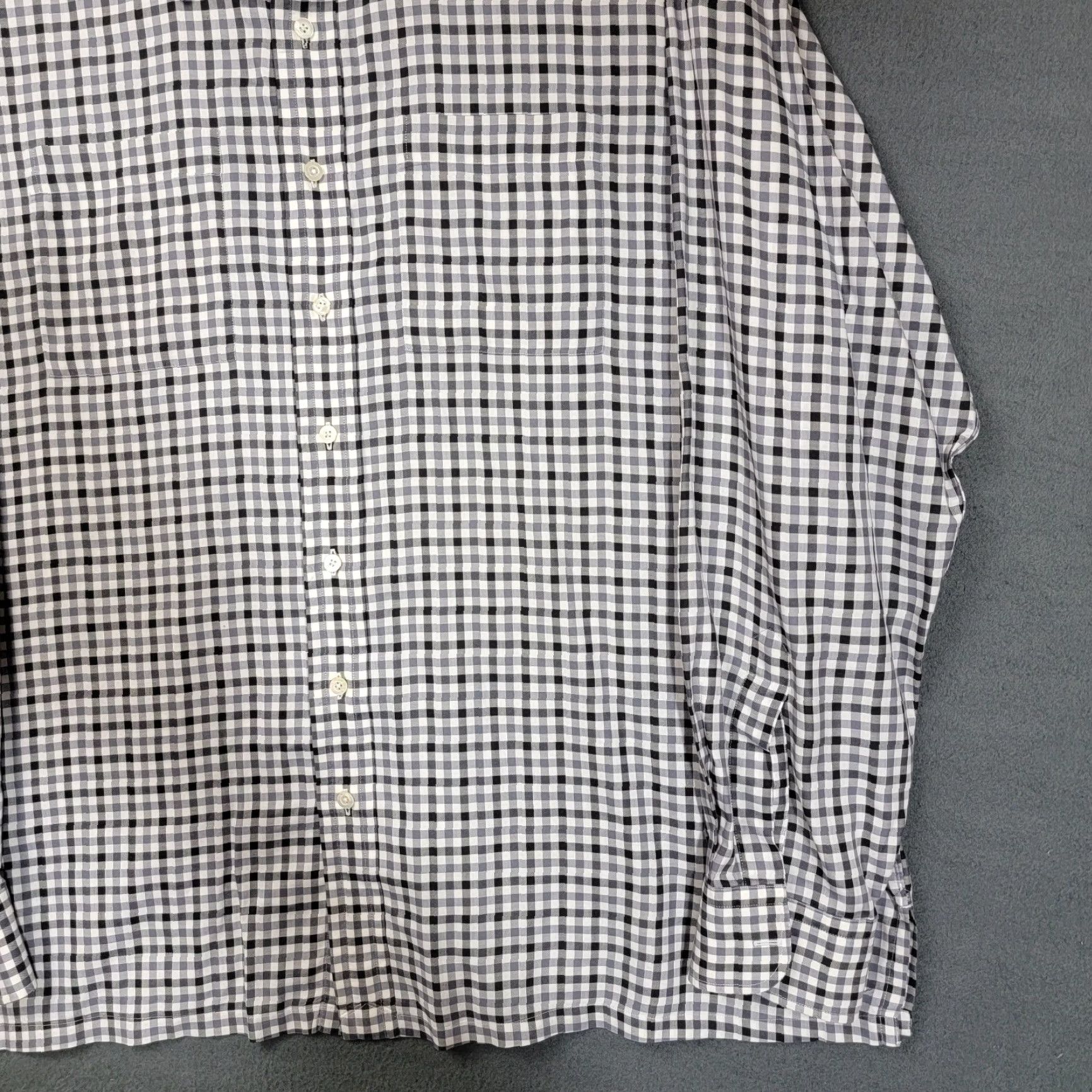 Hamilton Hamilton Shirt Co Button Shirt Mens 3XL Long Sleeve check business Casual Shirt Size US XXL / EU 58 / 5 - 4 Thumbnail