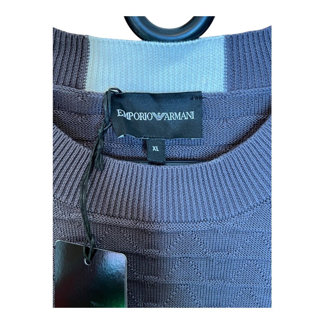 Emporio Armani Emporio Armani Knit Sweater Size US XL / EU 56 / 4 - 4 Thumbnail