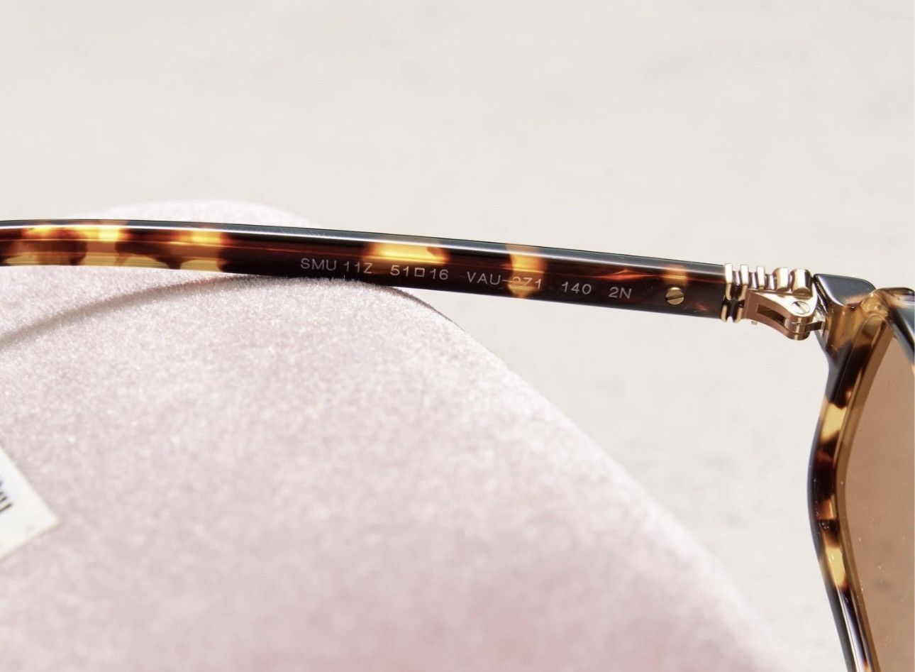 Miu Miu × Vintage NEW Miu Miu sunglasses SMU 11ZS 16K-5S0 Size ONE SIZE - 6 Thumbnail