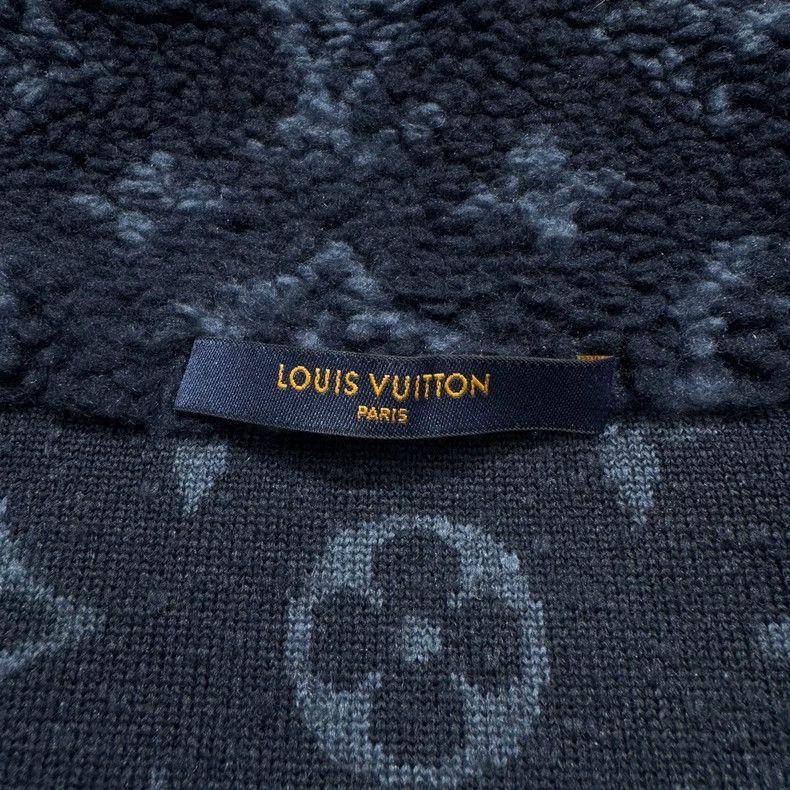 Louis Vuitton Louis Vuitton Blue presbyopic teddy jacket 2501-Nextarrow Size US L / EU 52-54 / 3 - 3 Thumbnail