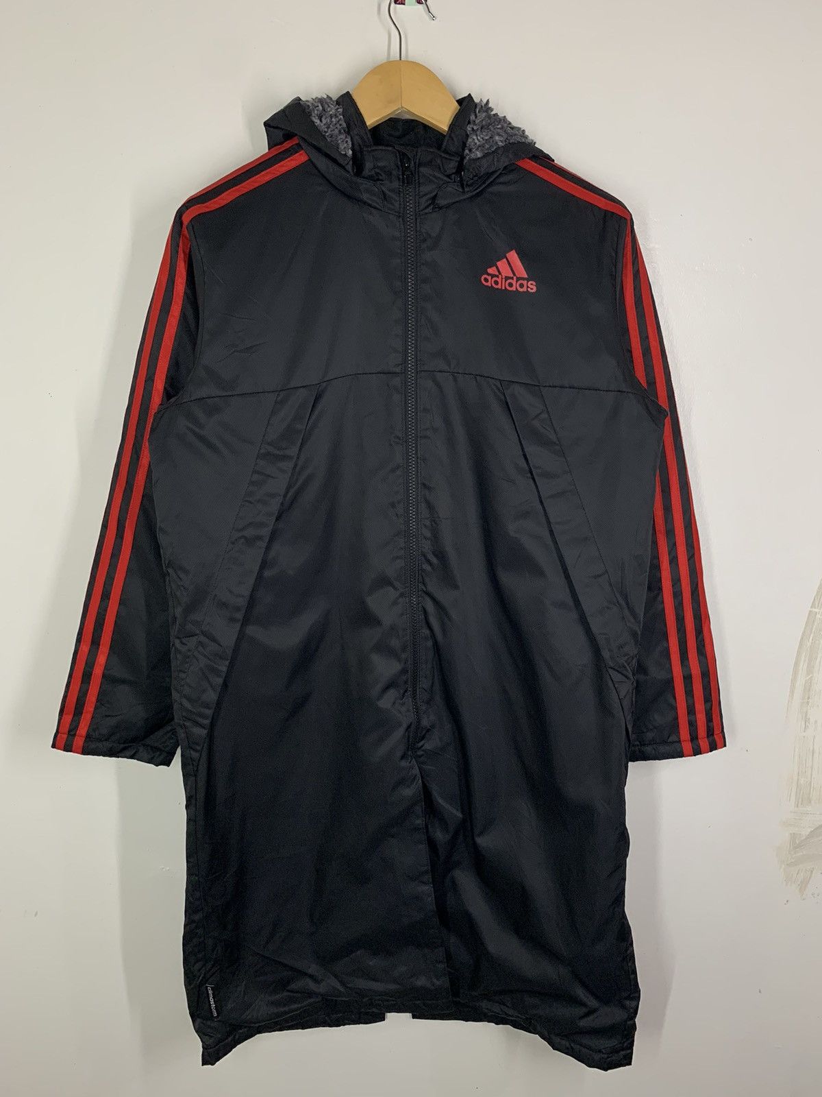 Adidas × Vintage Vintage Adidas Long Jacket Size US M / EU 48-50 / 2 - 1 Thumbnail