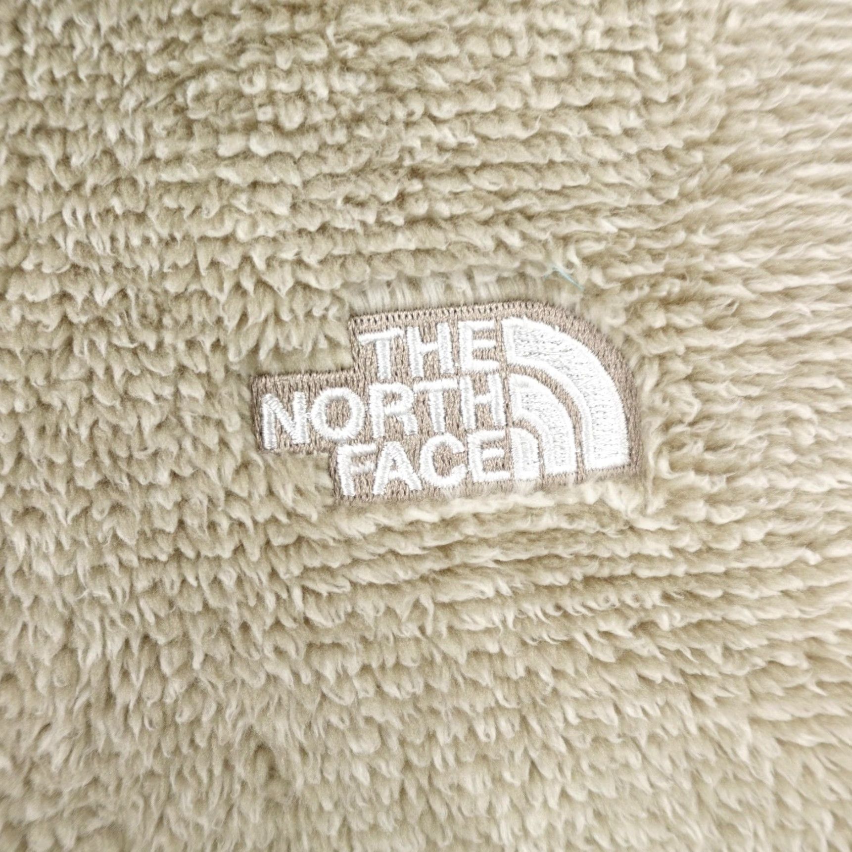 The North Face The North Face Jacket Womens Medium Beige Osito Sherpa Fleece Full Zip Up High Pile Size M / US 6-8 / IT 42-44 - 3 Thumbnail