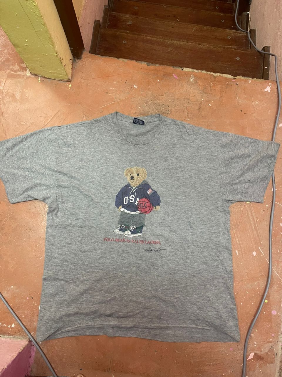 Polo Ralph Lauren Vintage Polo Bear By Ralph Lauren Size US XL / EU 56 / 4 - 2 Thumbnail