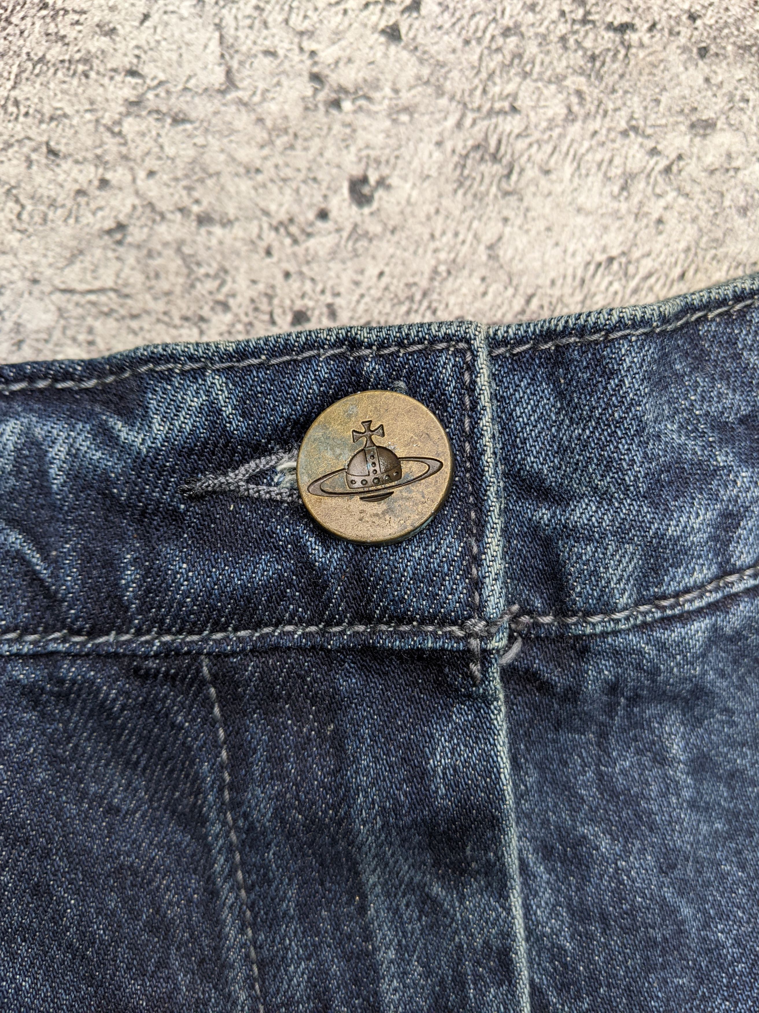 Vivienne Westwood Vivienne Westwood Anglomania Denim Skirt Size 26" / US 2 / IT 38 - 6 Thumbnail